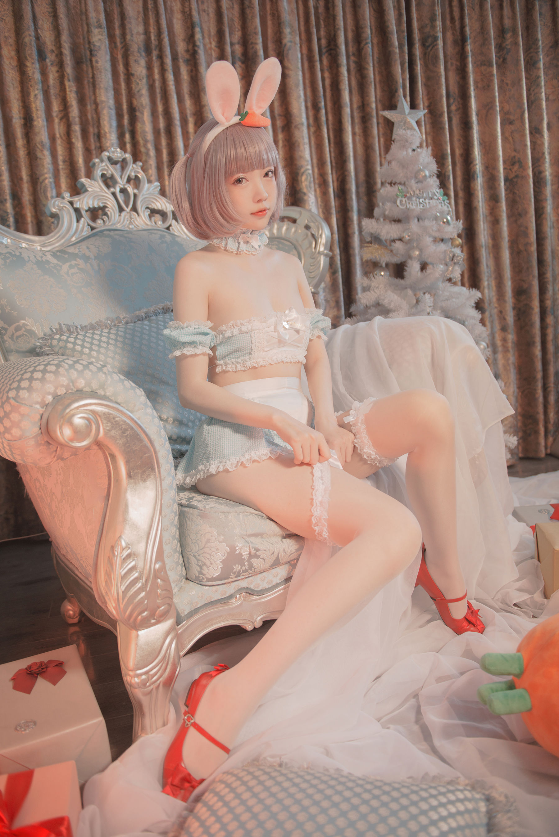  大胸萌妹妖少you1 - 雪兔 第10张