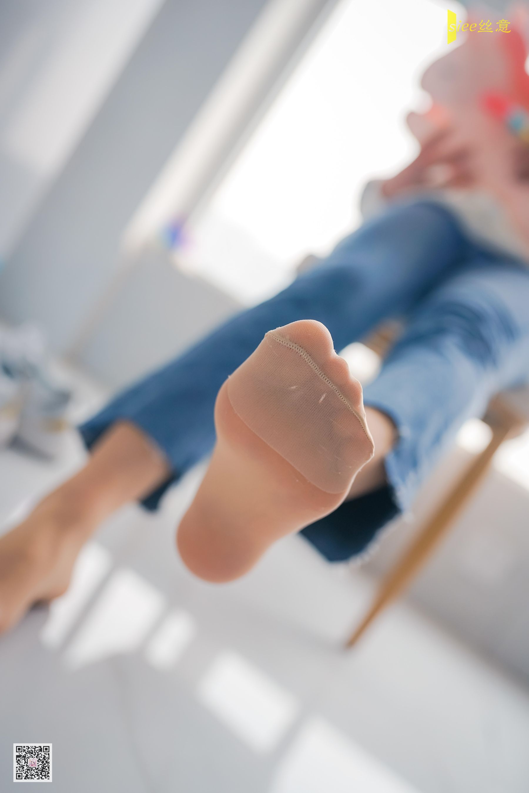 [丝意SIEE] No.466 恬恬 牛仔裤&肉丝袜  第4张