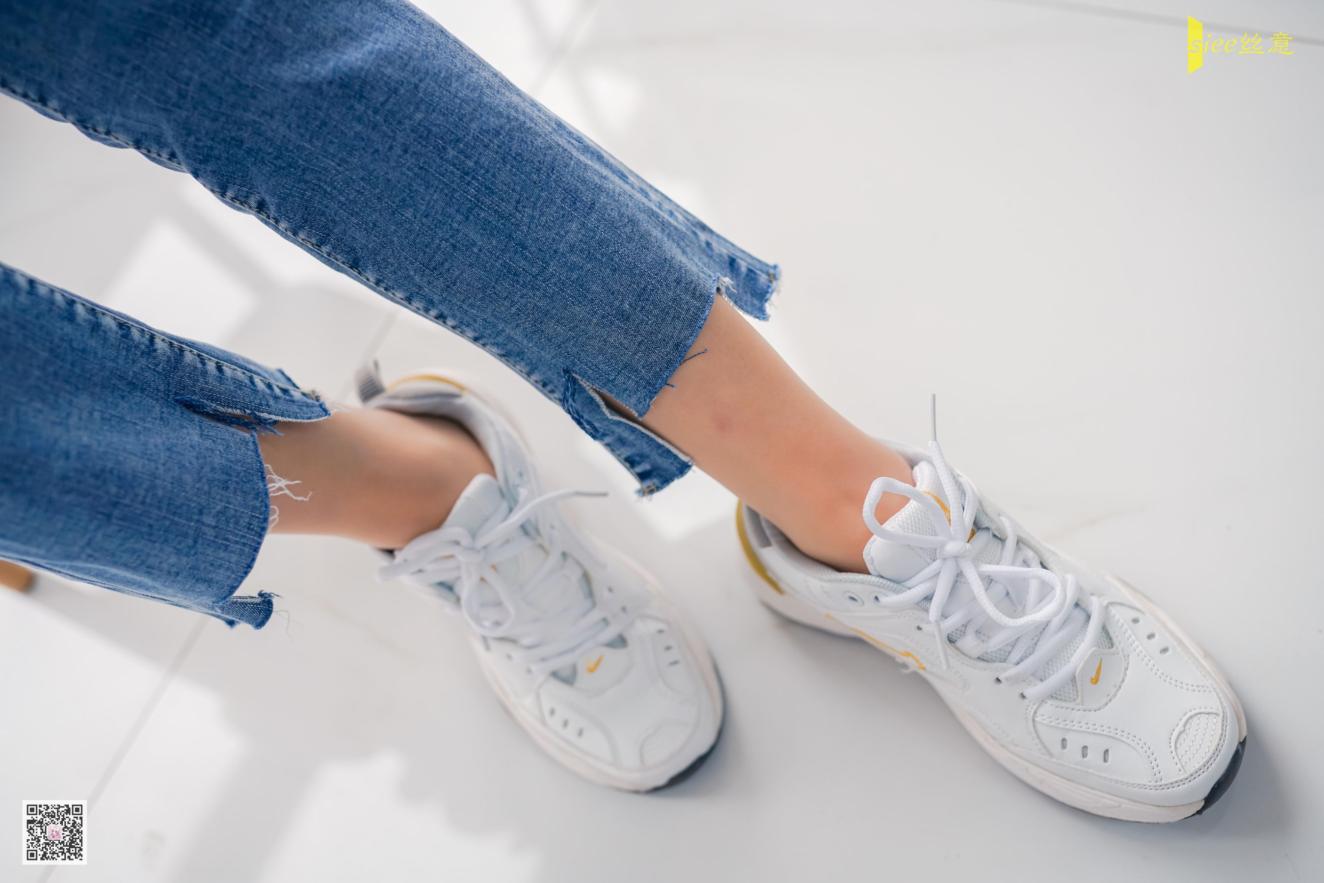 [丝意SIEE] No.466 恬恬 牛仔裤&肉丝袜  第4张