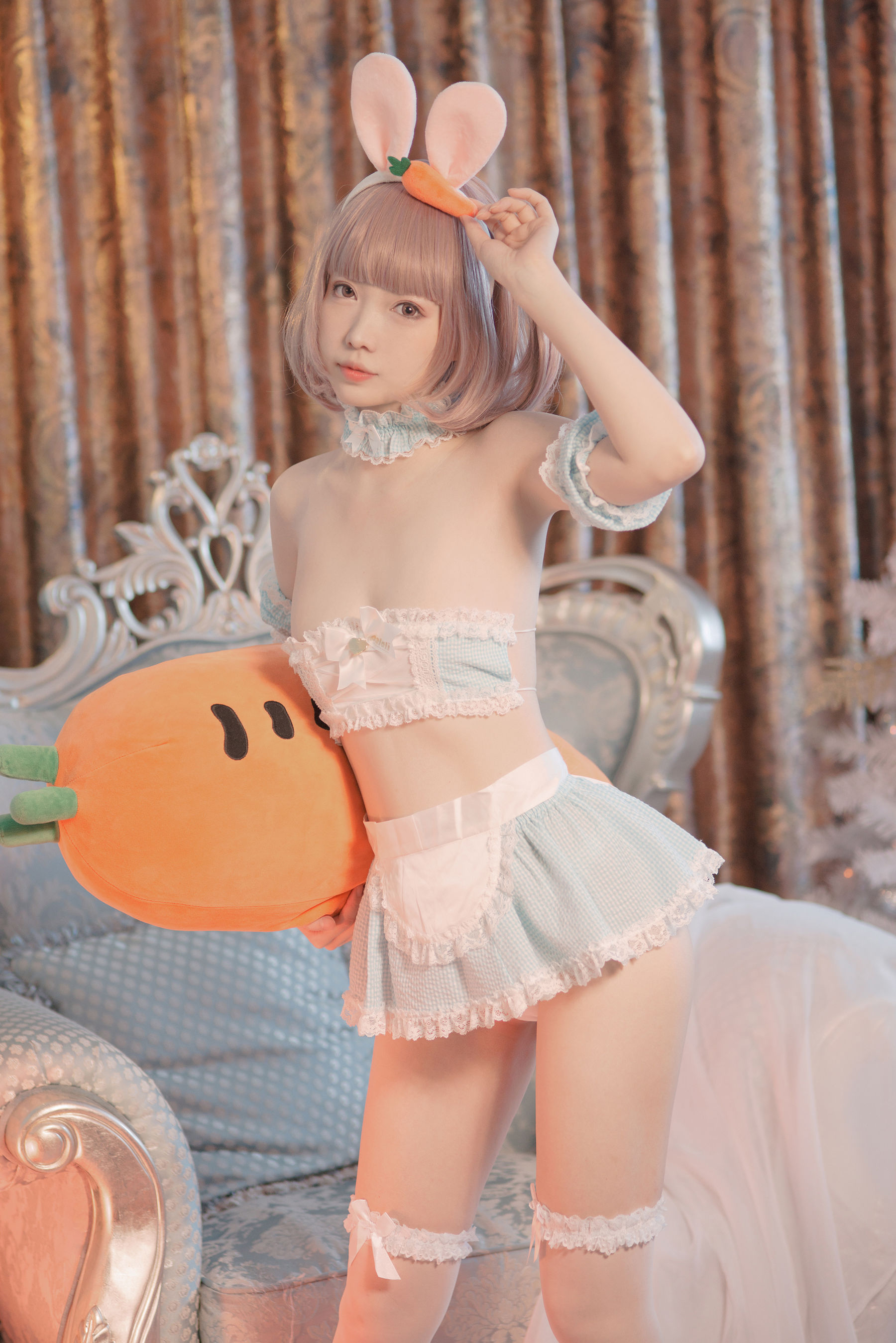  大胸萌妹妖少you1 - 雪兔 第12张