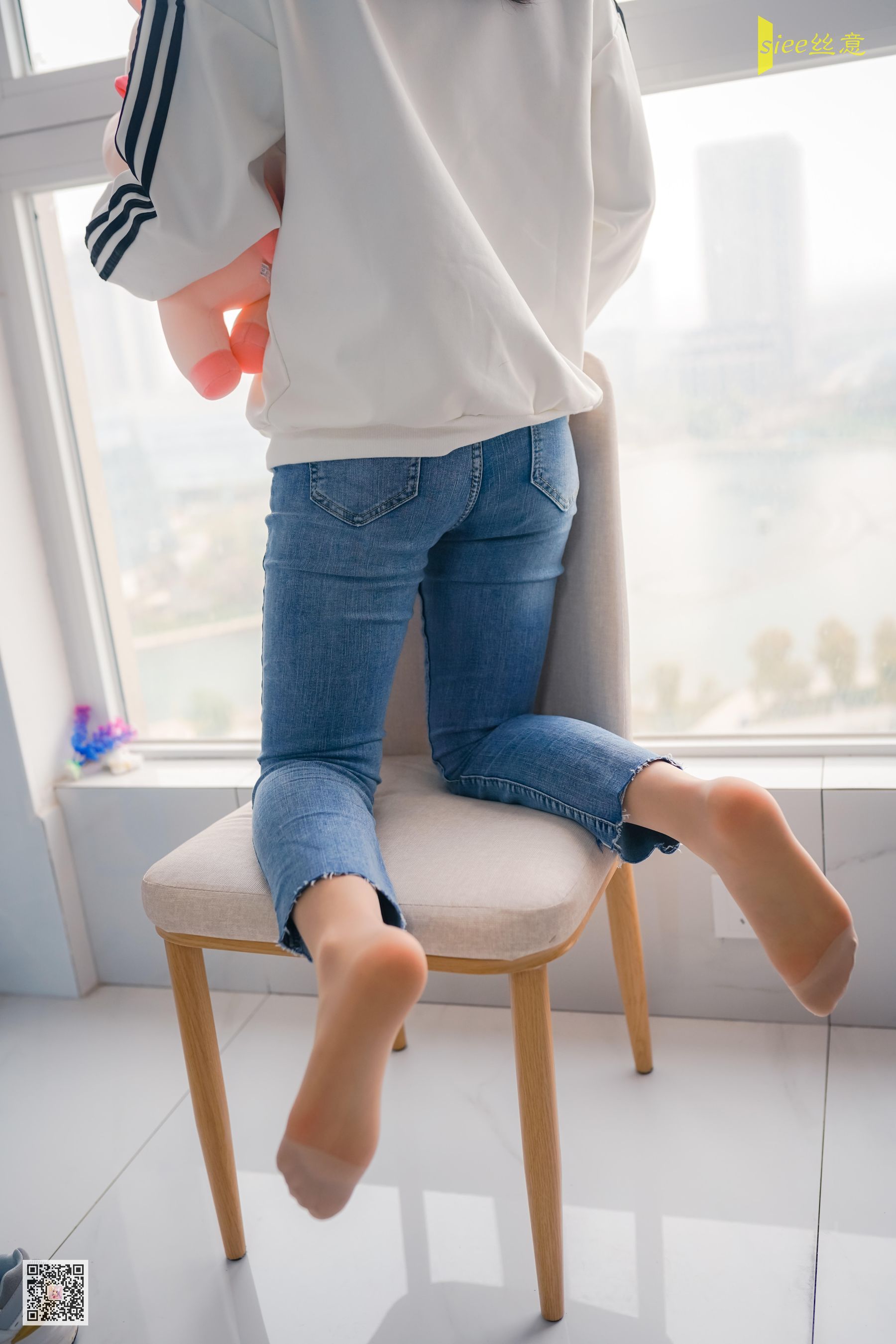 [丝意SIEE] No.466 恬恬 牛仔裤&肉丝袜  第9张