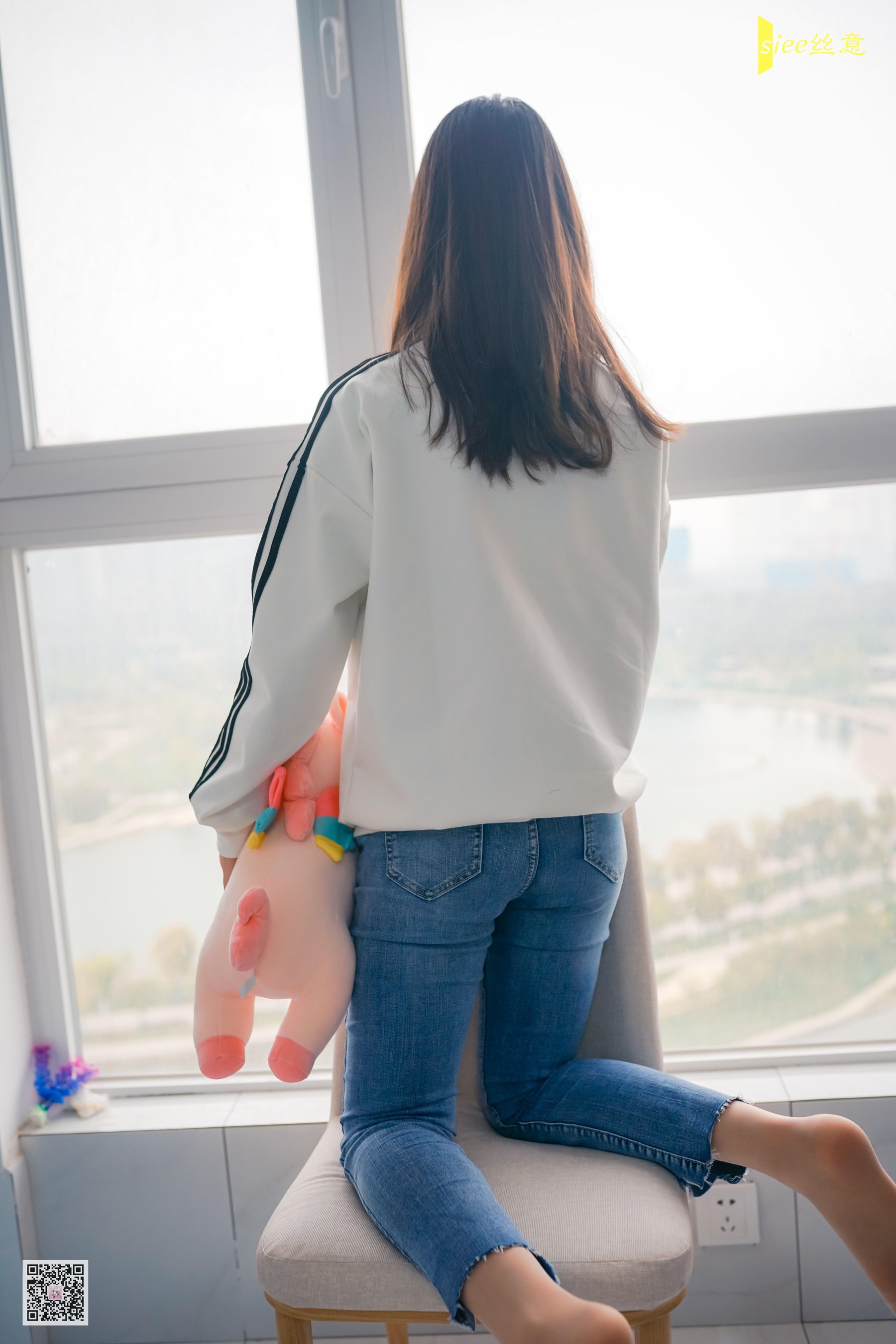 [丝意SIEE] No.466 恬恬 牛仔裤&肉丝袜  第11张
