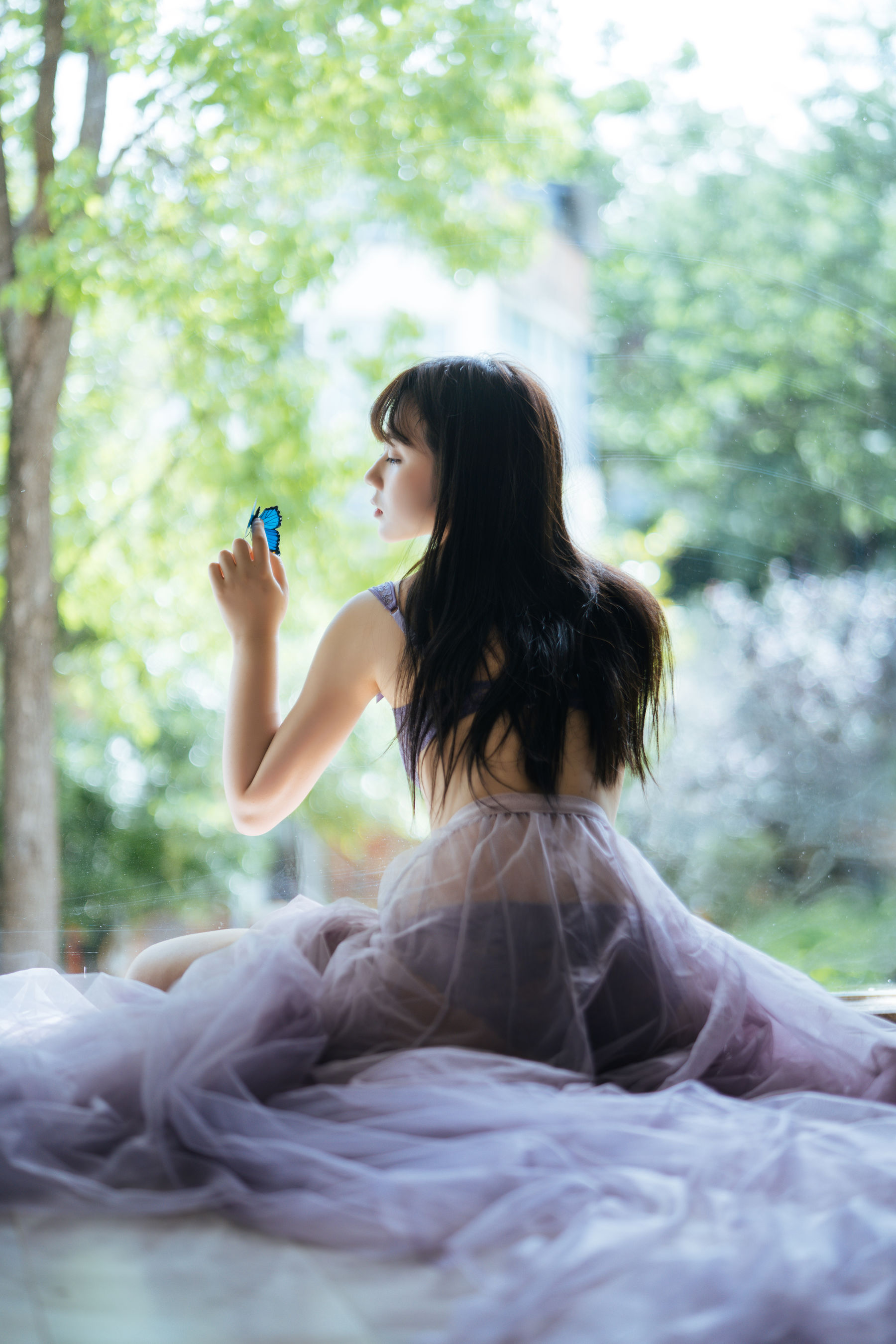  微博福利姬镜酱 - 静夏之薄纱蕾丝 第23张