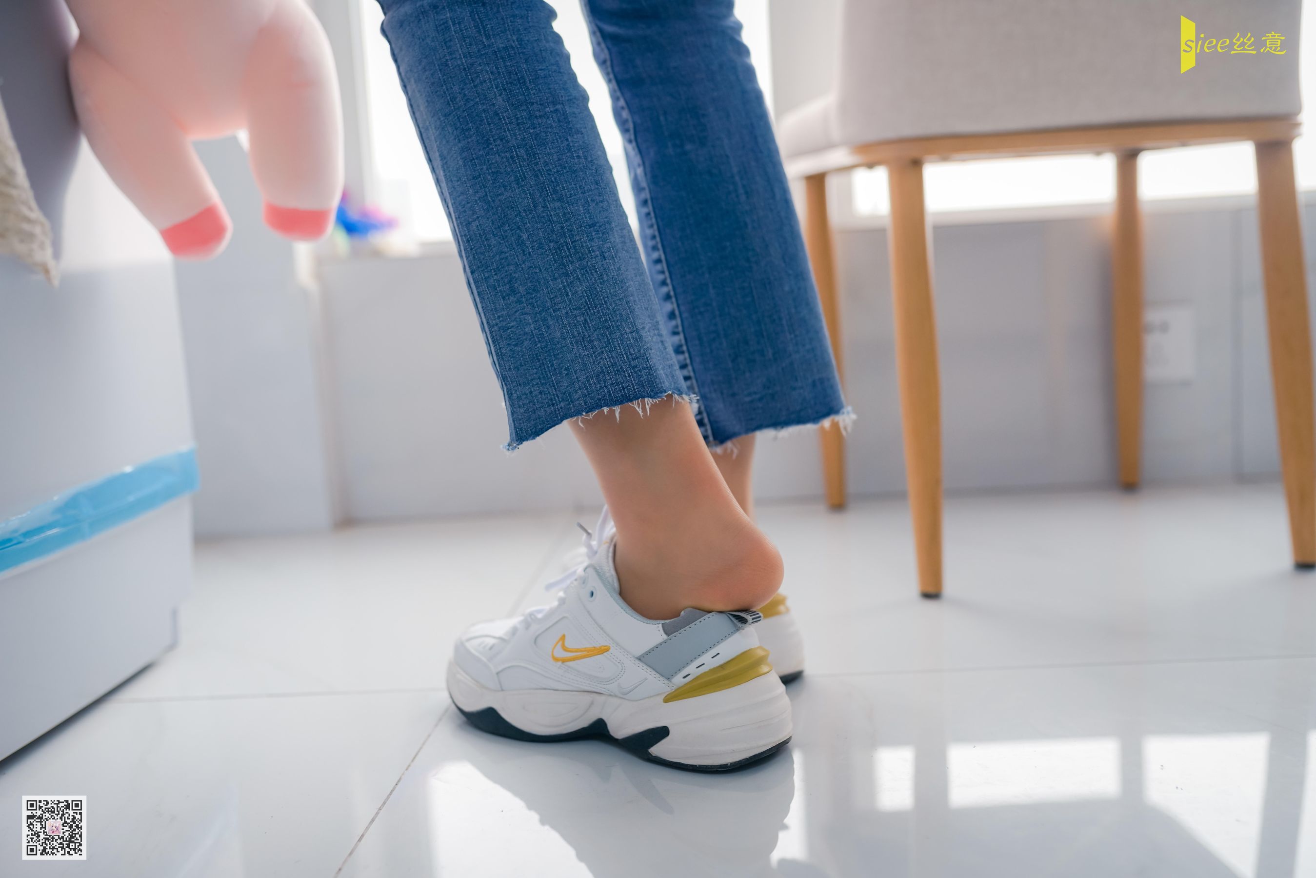 [丝意SIEE] No.466 恬恬 牛仔裤&肉丝袜  第14张