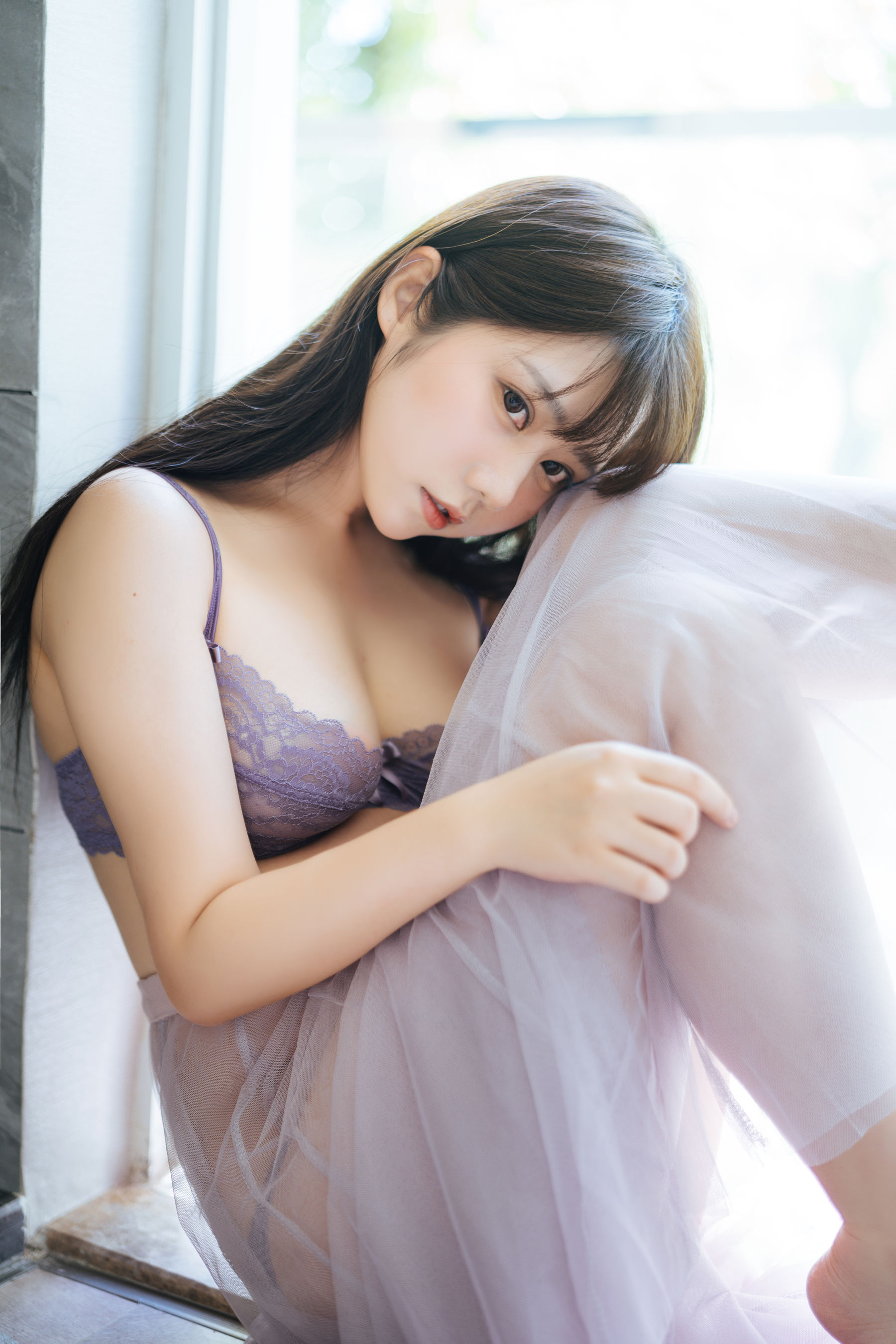  微博福利姬镜酱 - 静夏之薄纱蕾丝 第31张