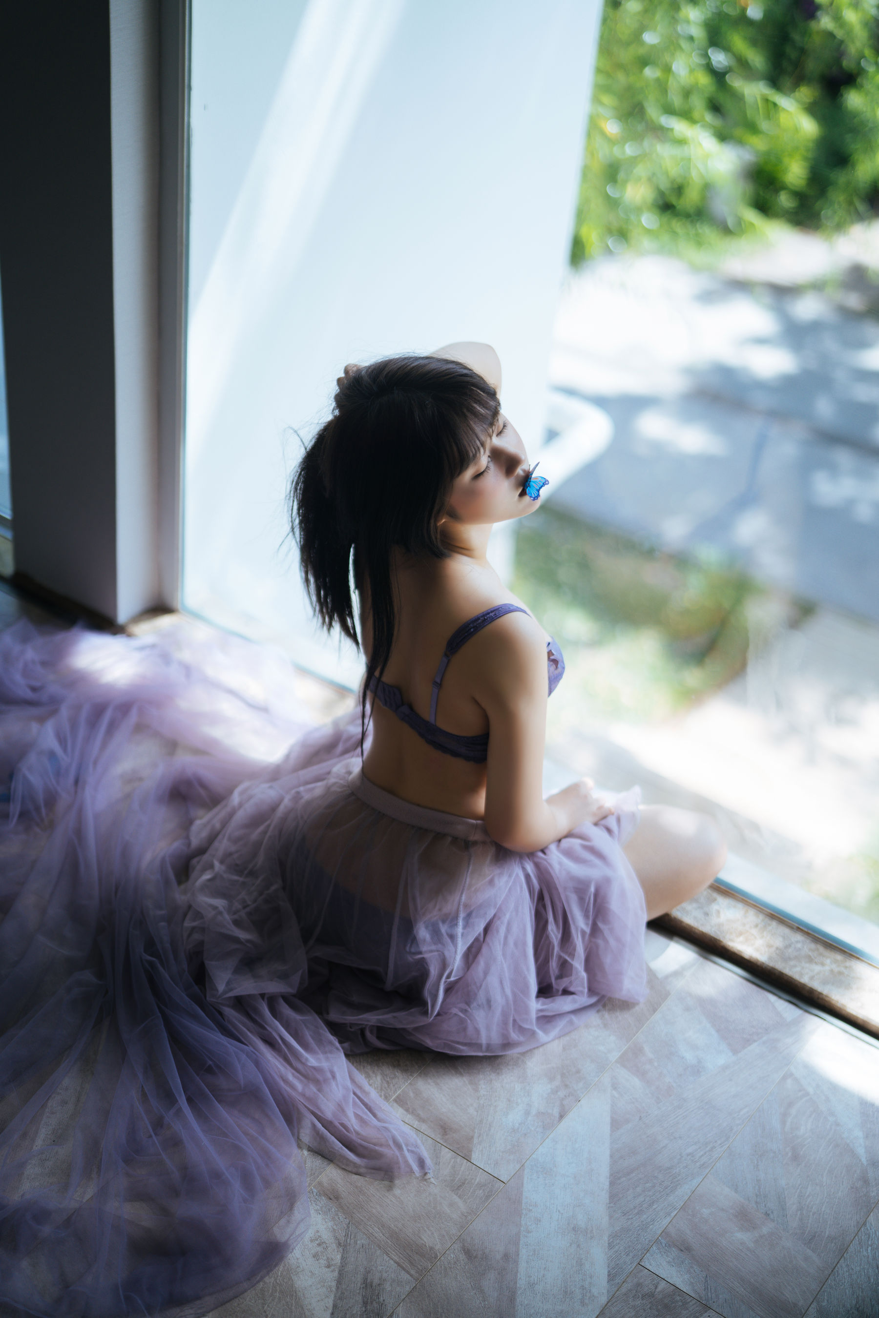  微博福利姬镜酱 - 静夏之薄纱蕾丝 第16张