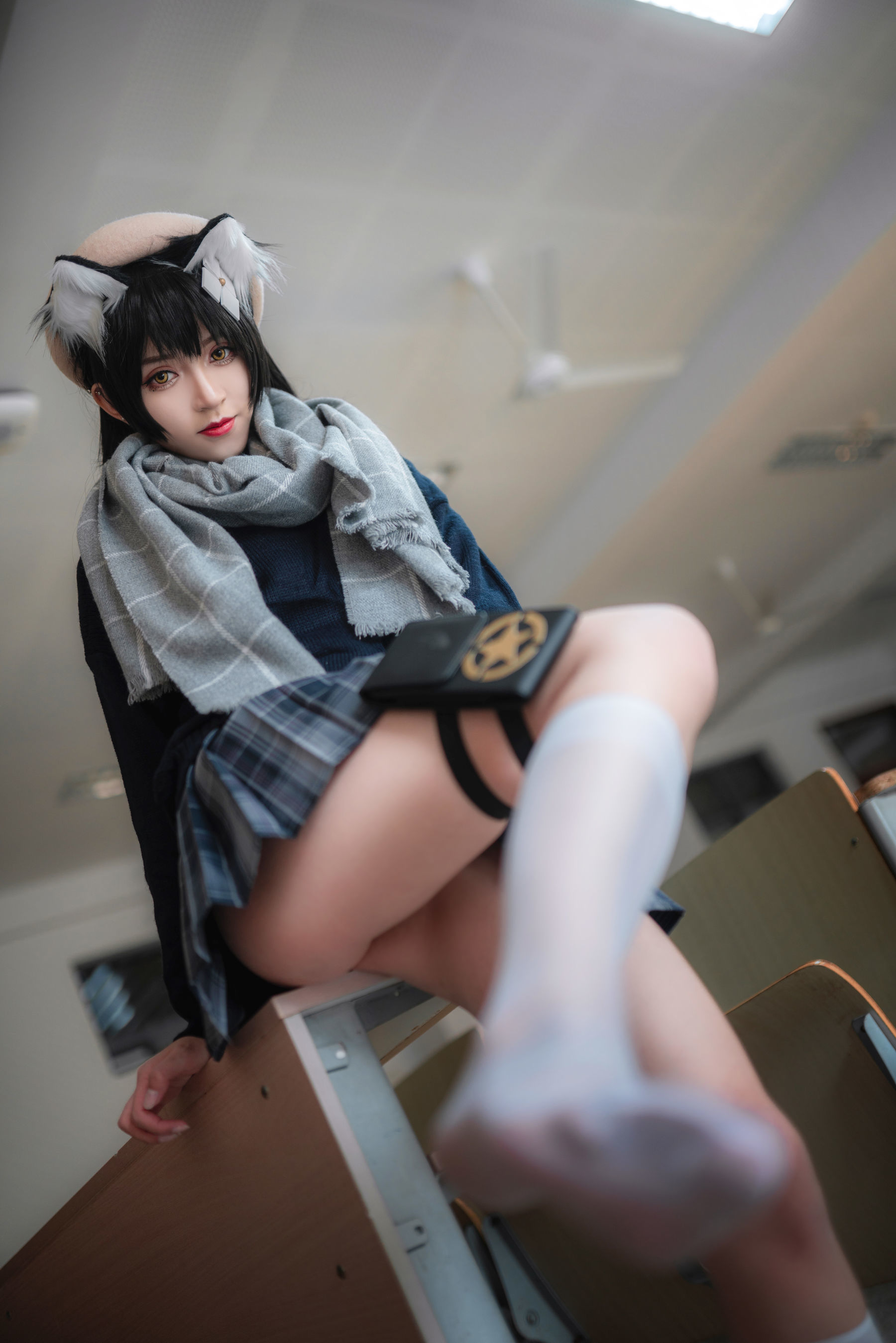 [COS福利] Coser__KETTOE - 95式纯白毕业季  第27张