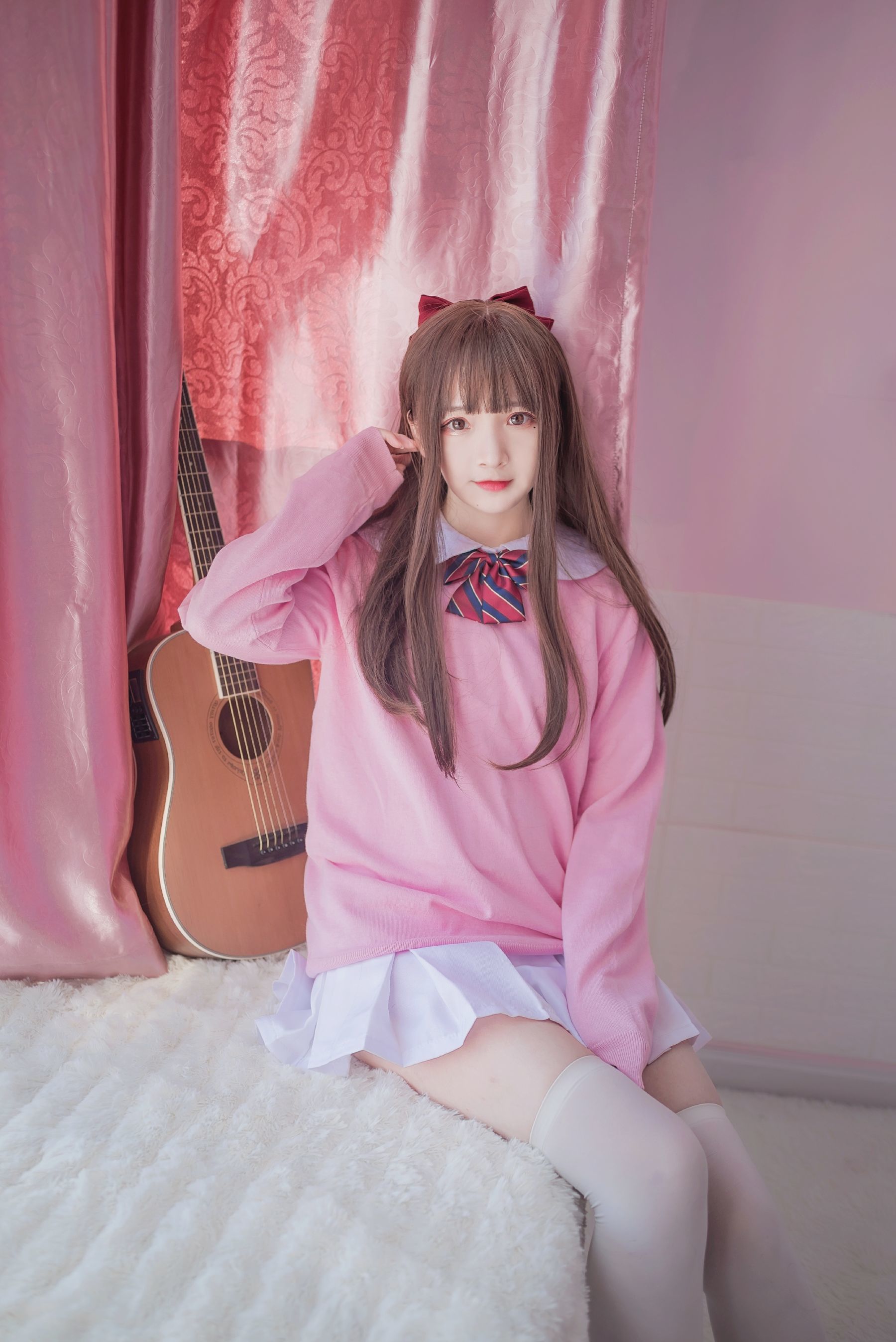  二次元美女古川kagura - 粉色JK 第15张