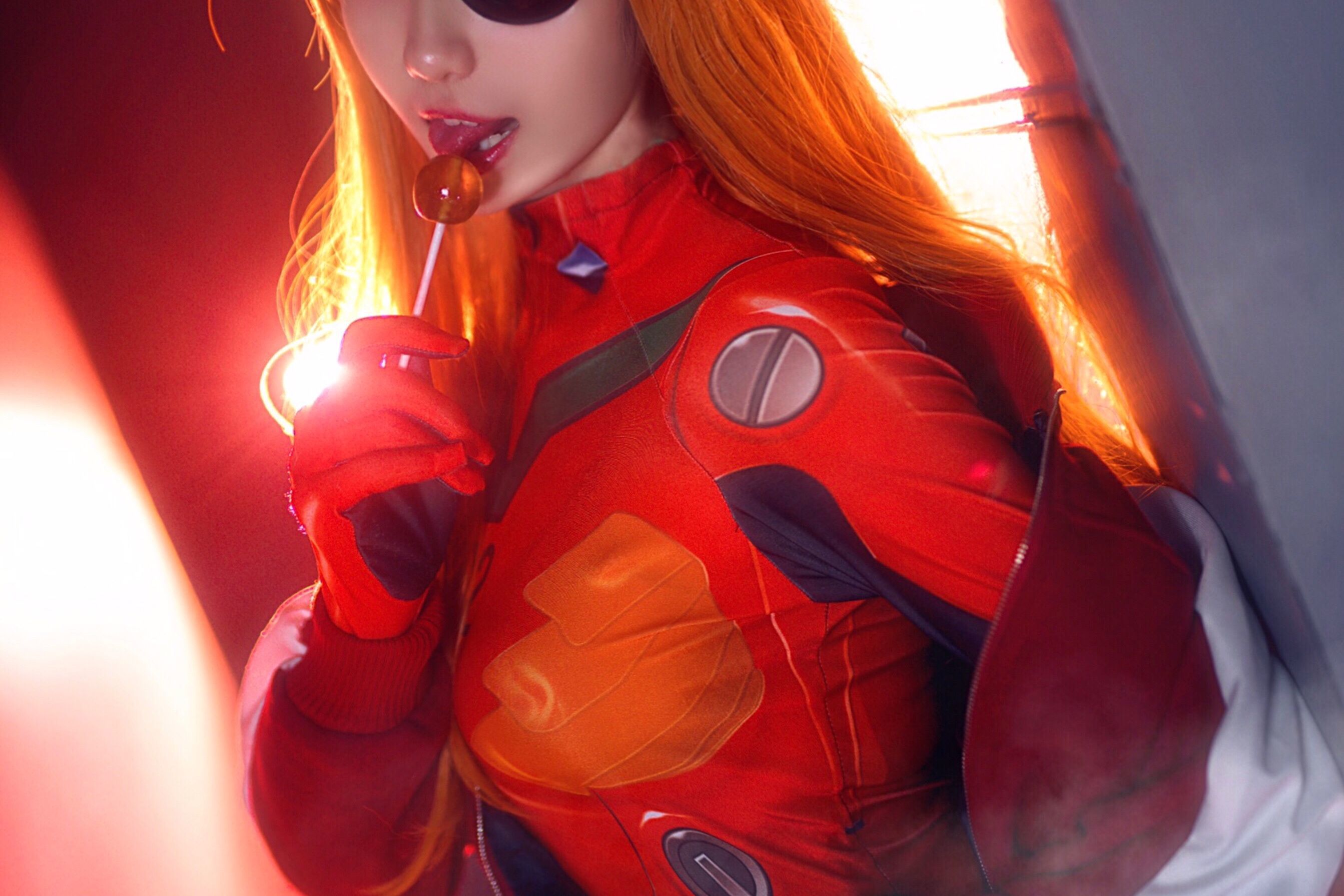  动漫博主南桃Momoko - 明日香战斗服 第4张