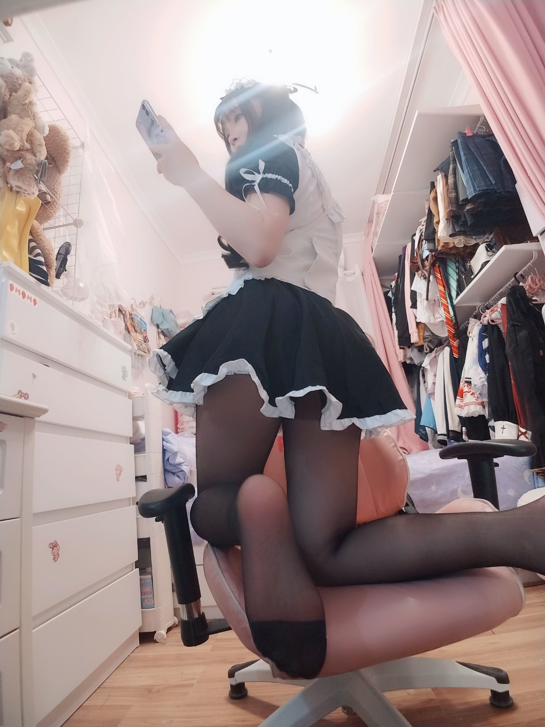  二次元美女古川kagura - 黑丝女仆 第17张