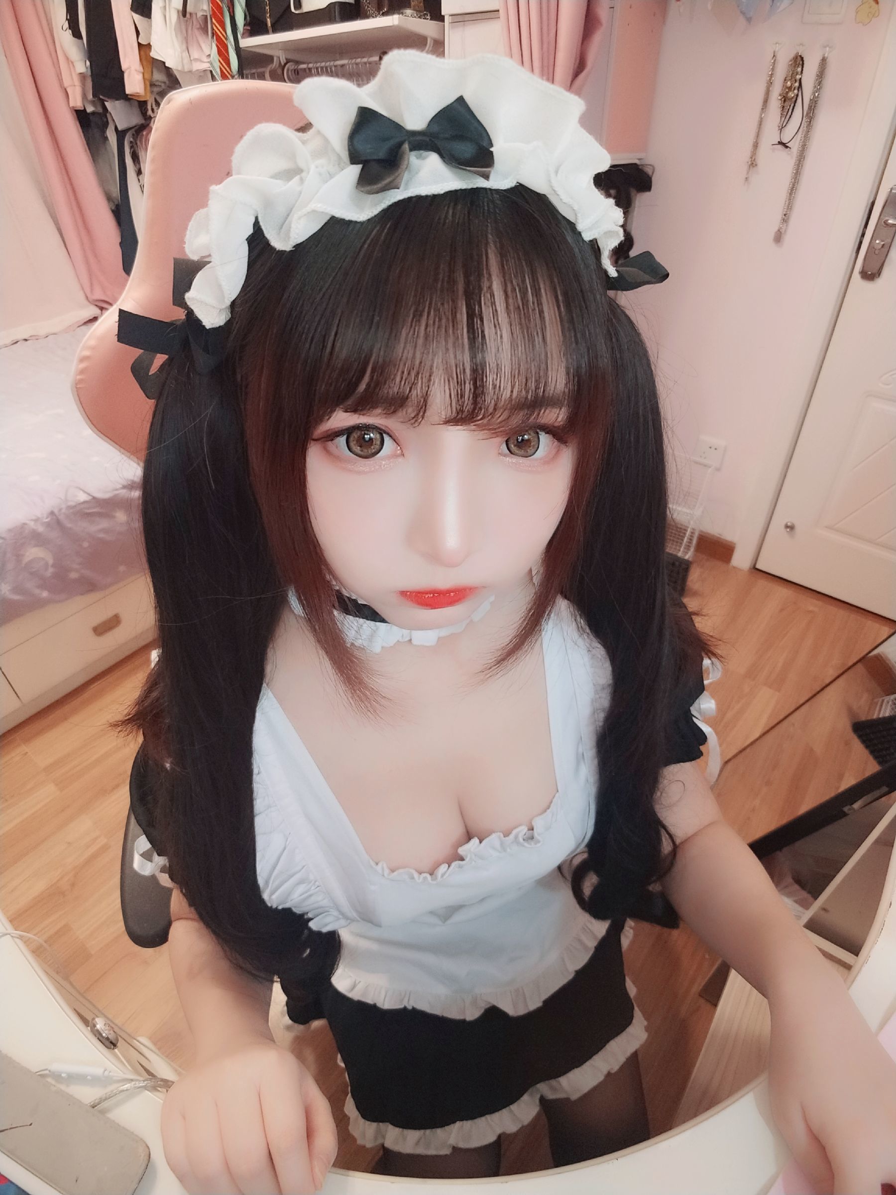  二次元美女古川kagura - 黑丝女仆 第18张