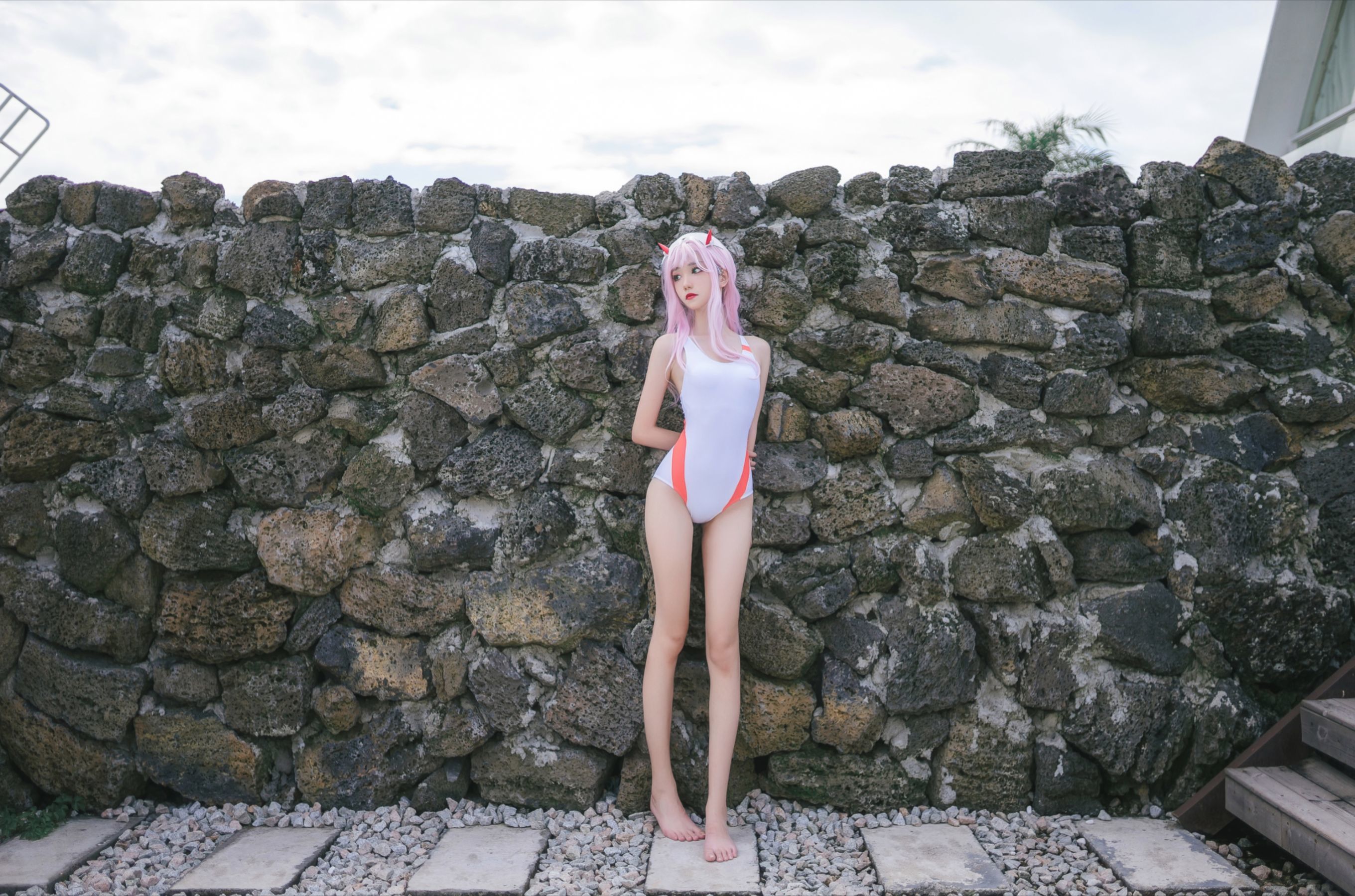  动漫博主南桃Momoko - 连体泳衣 第10张