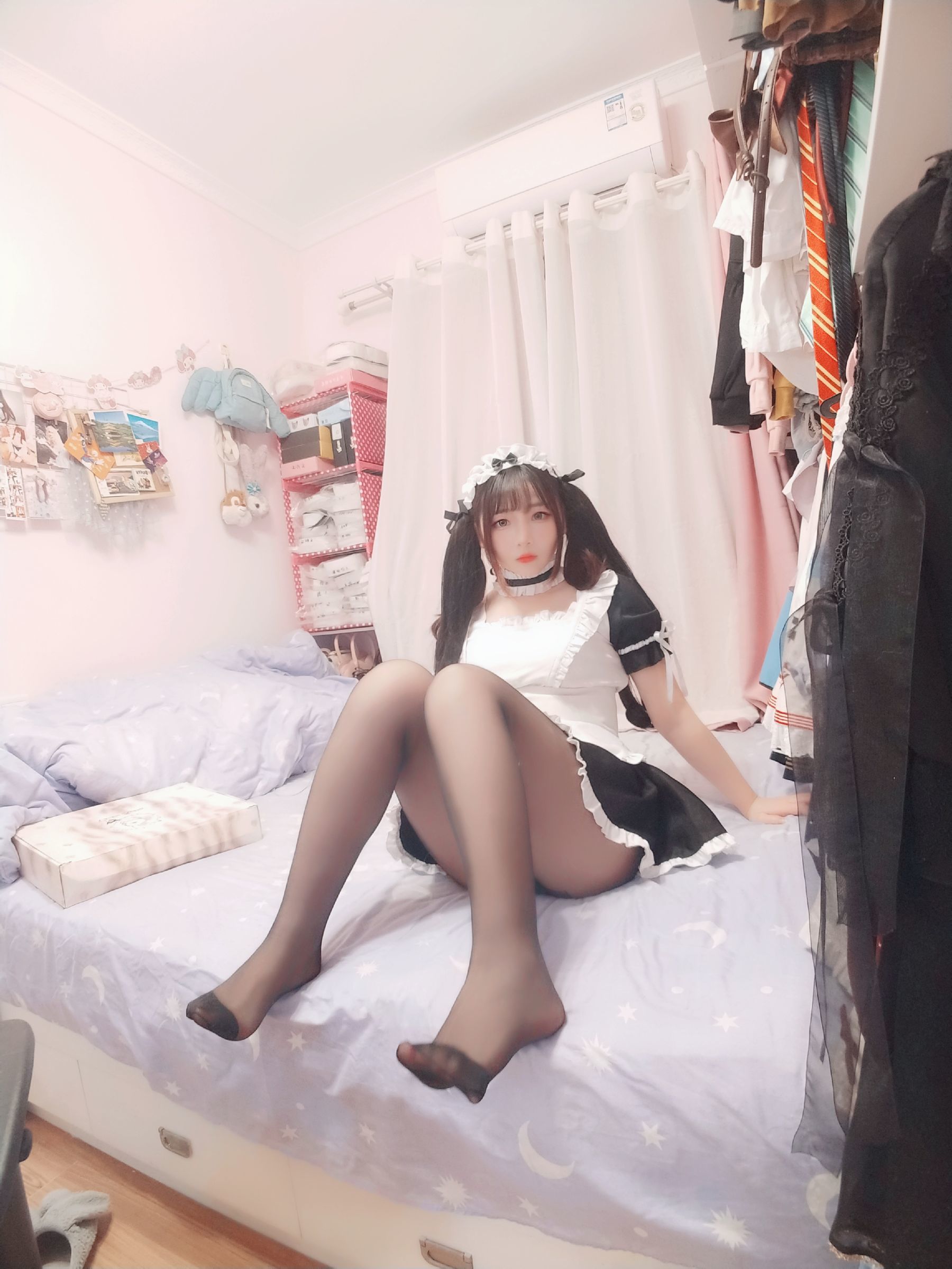  二次元美女古川kagura - 黑丝女仆 第9张