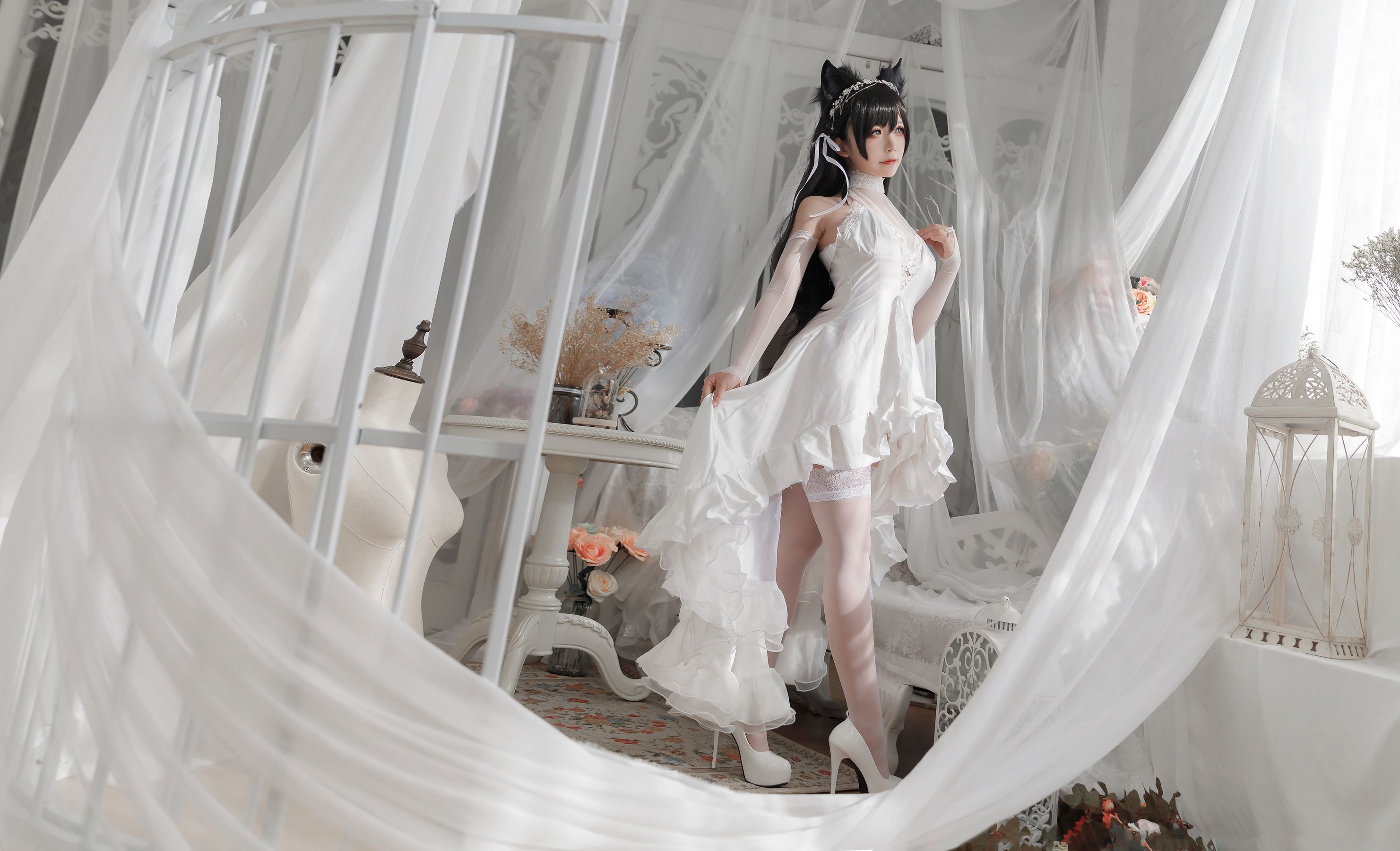  动漫博主樱落酱w - 爱宕花嫁 第4张