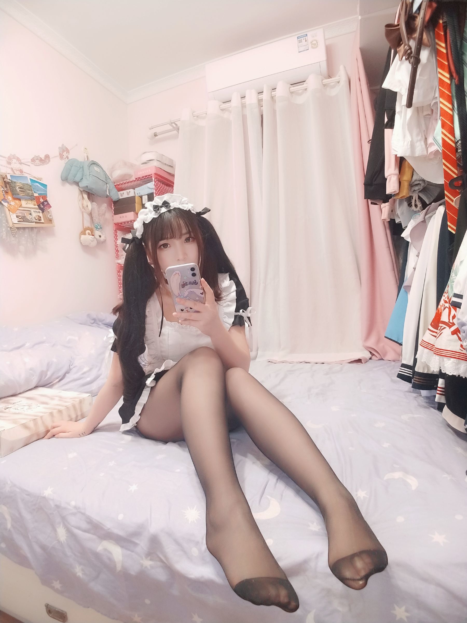  二次元美女古川kagura - 黑丝女仆 第39张