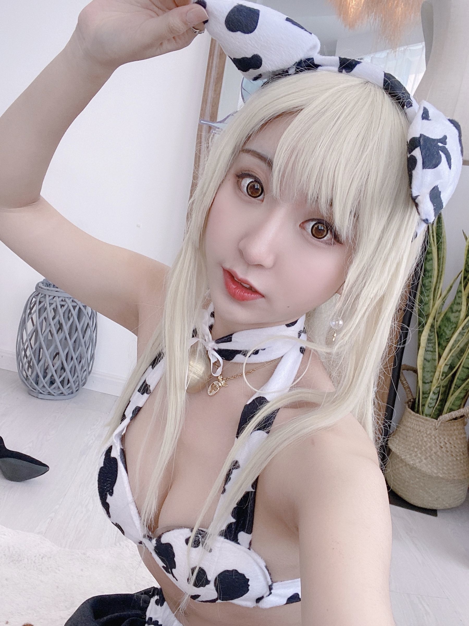  人气Coser黑川 - 星奈 奶牛 第47张