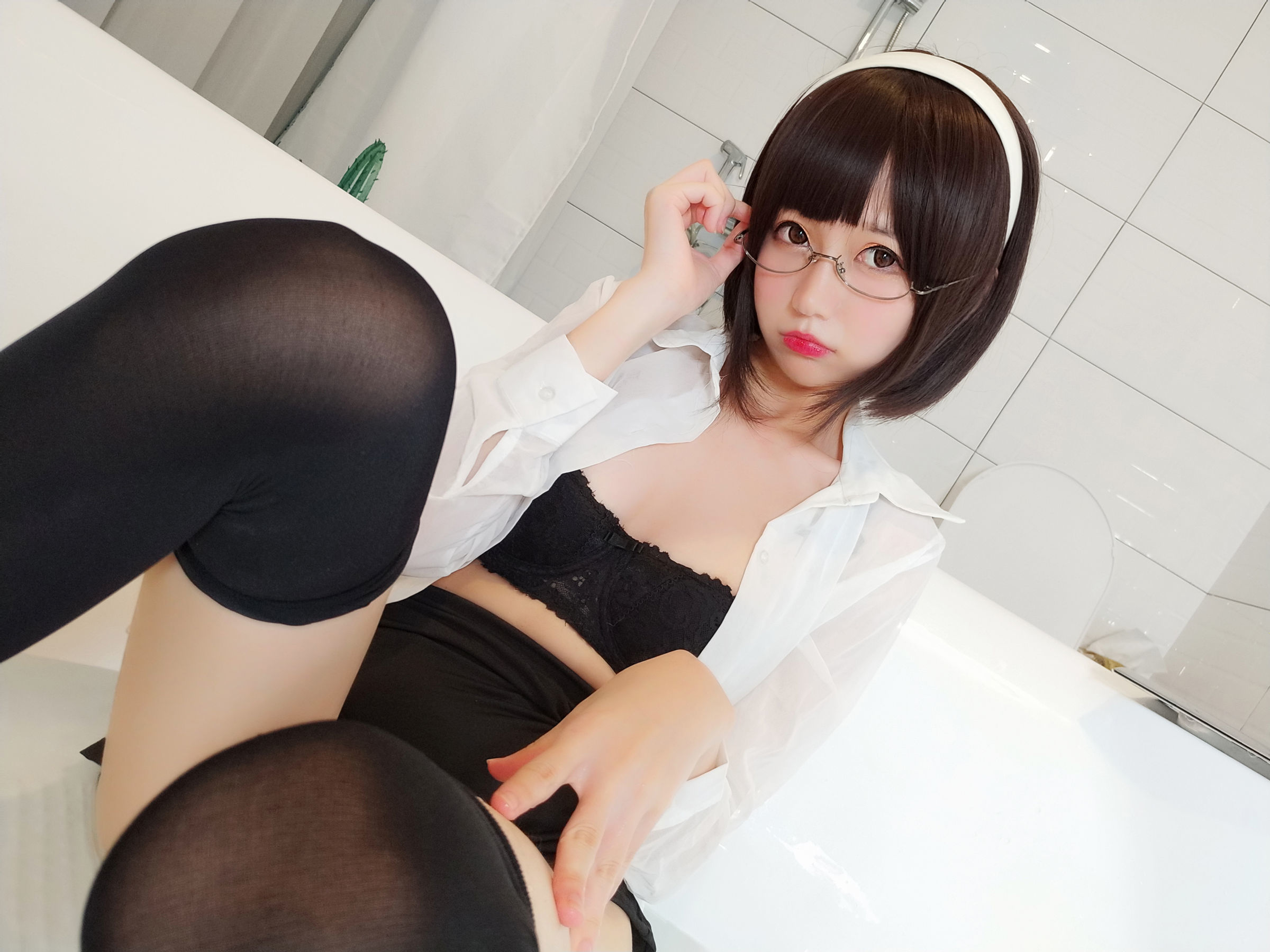  NAGISA魔物喵 自摄系列 No.008 新入社员 第12张