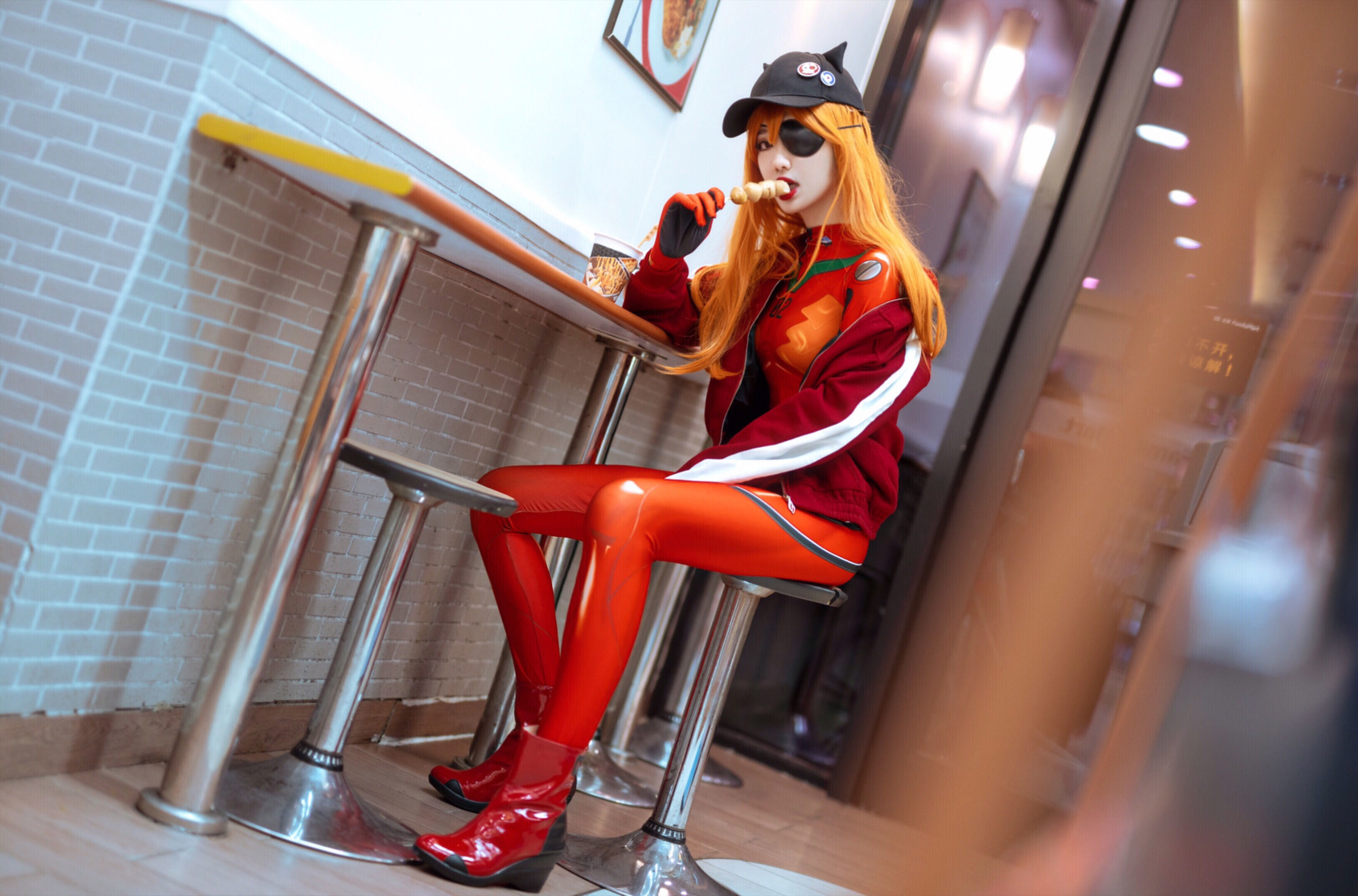  动漫博主南桃Momoko - 明日香战斗服 第17张