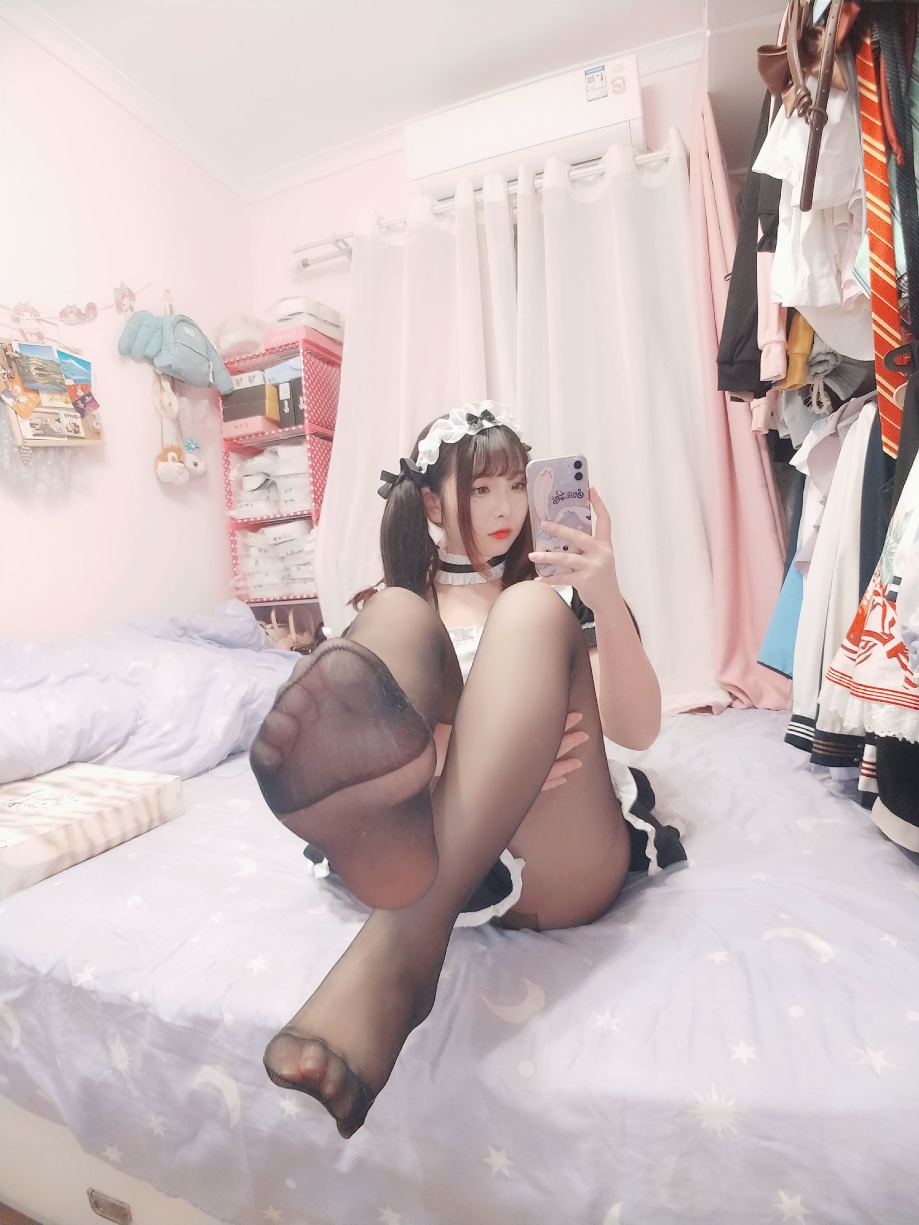  二次元美女古川kagura - 黑丝女仆 第30张