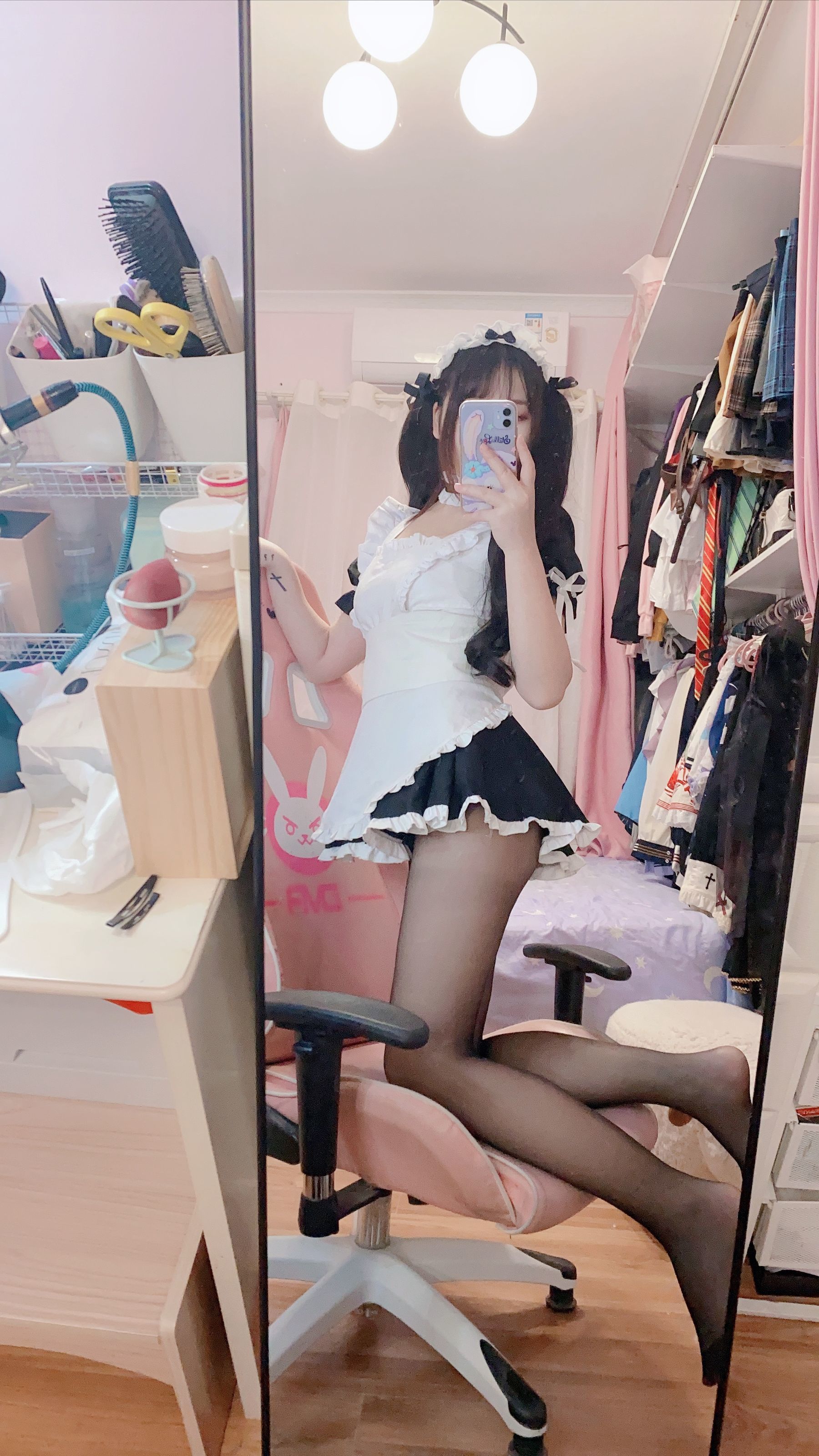  二次元美女古川kagura - 黑丝女仆 第52张