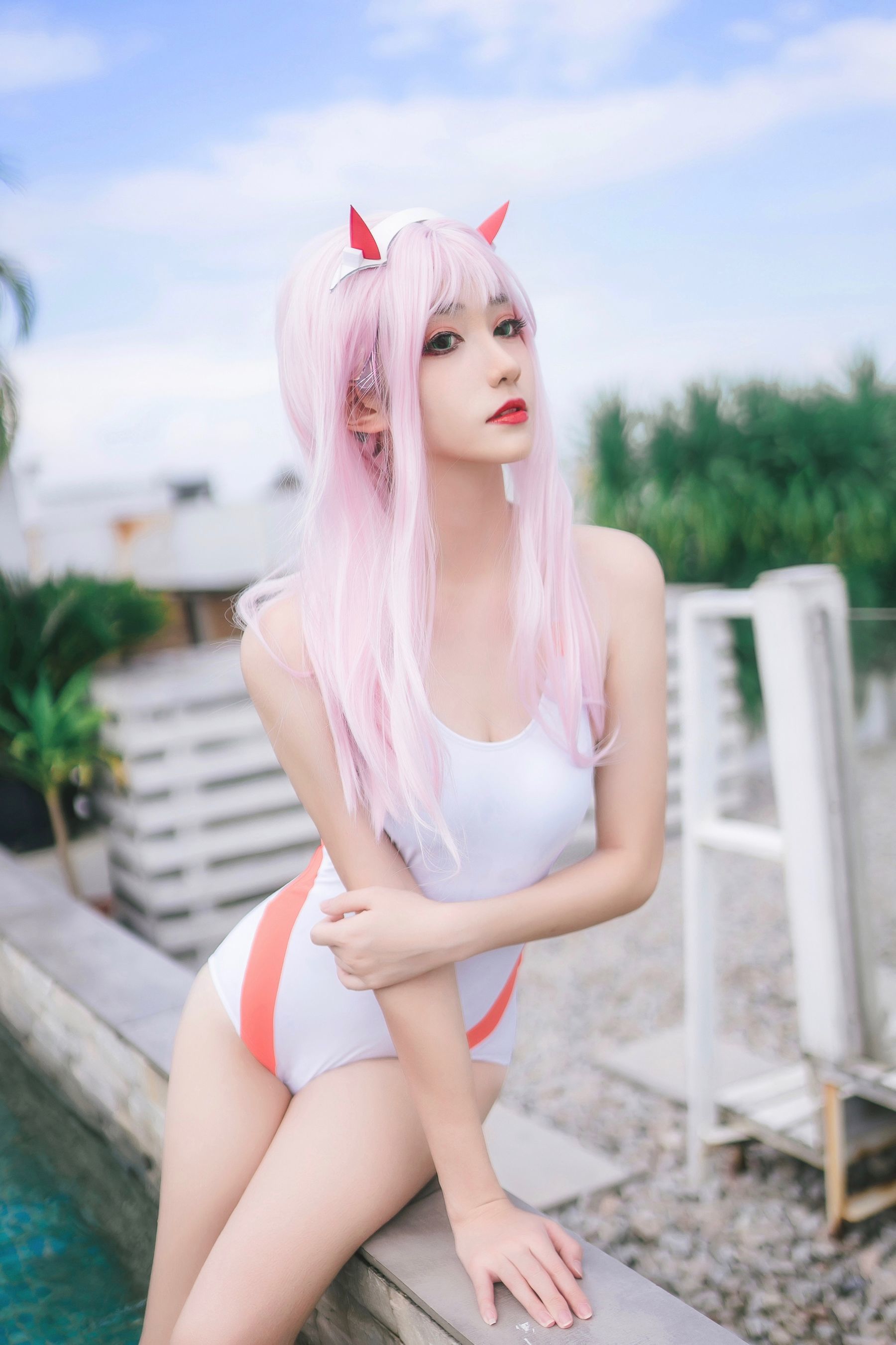  动漫博主南桃Momoko - 连体泳衣 第23张