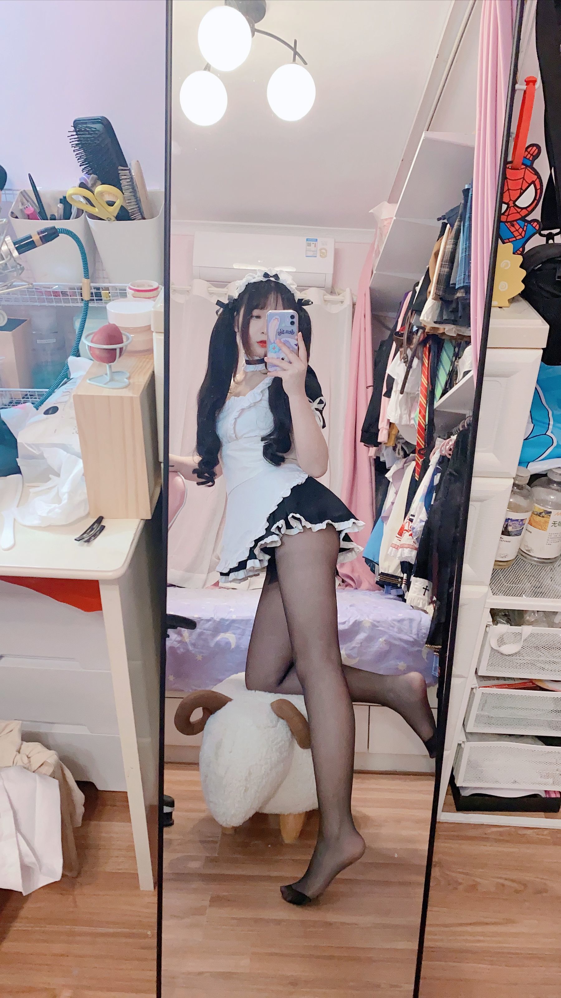  二次元美女古川kagura - 黑丝女仆 第45张