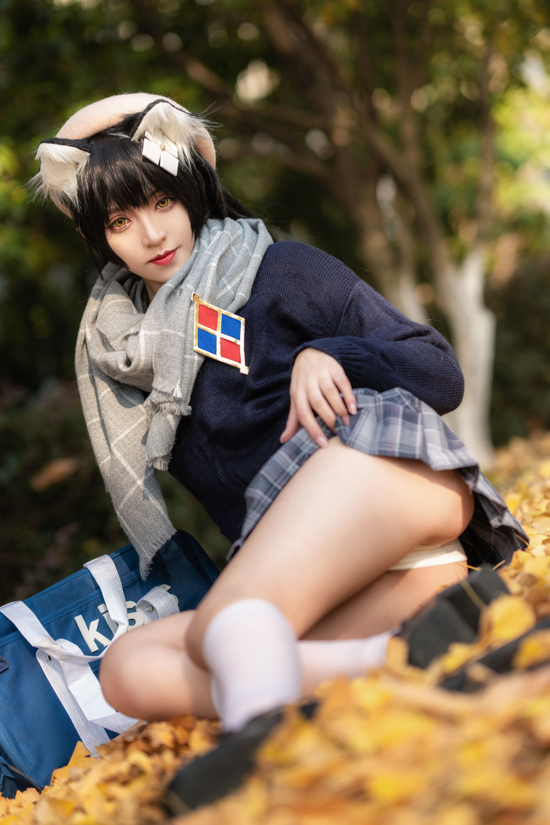 [COS福利] Coser__KETTOE - 95式纯白毕业季  第4张