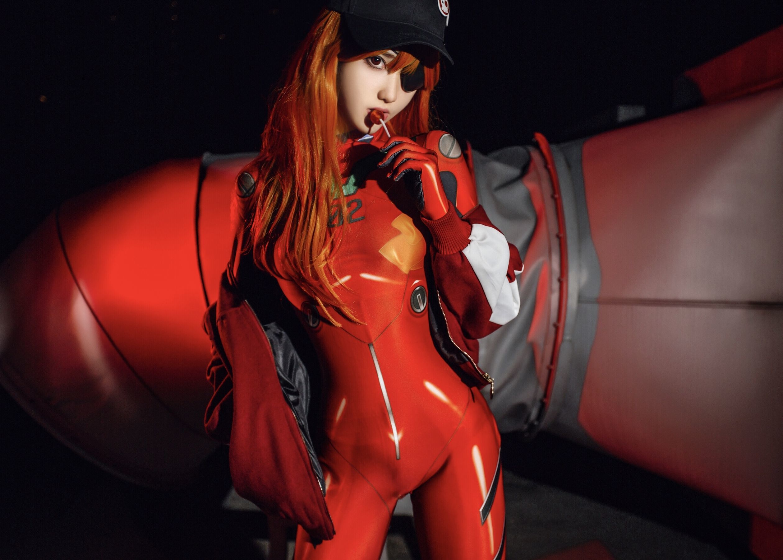  动漫博主南桃Momoko - 明日香战斗服 第2张