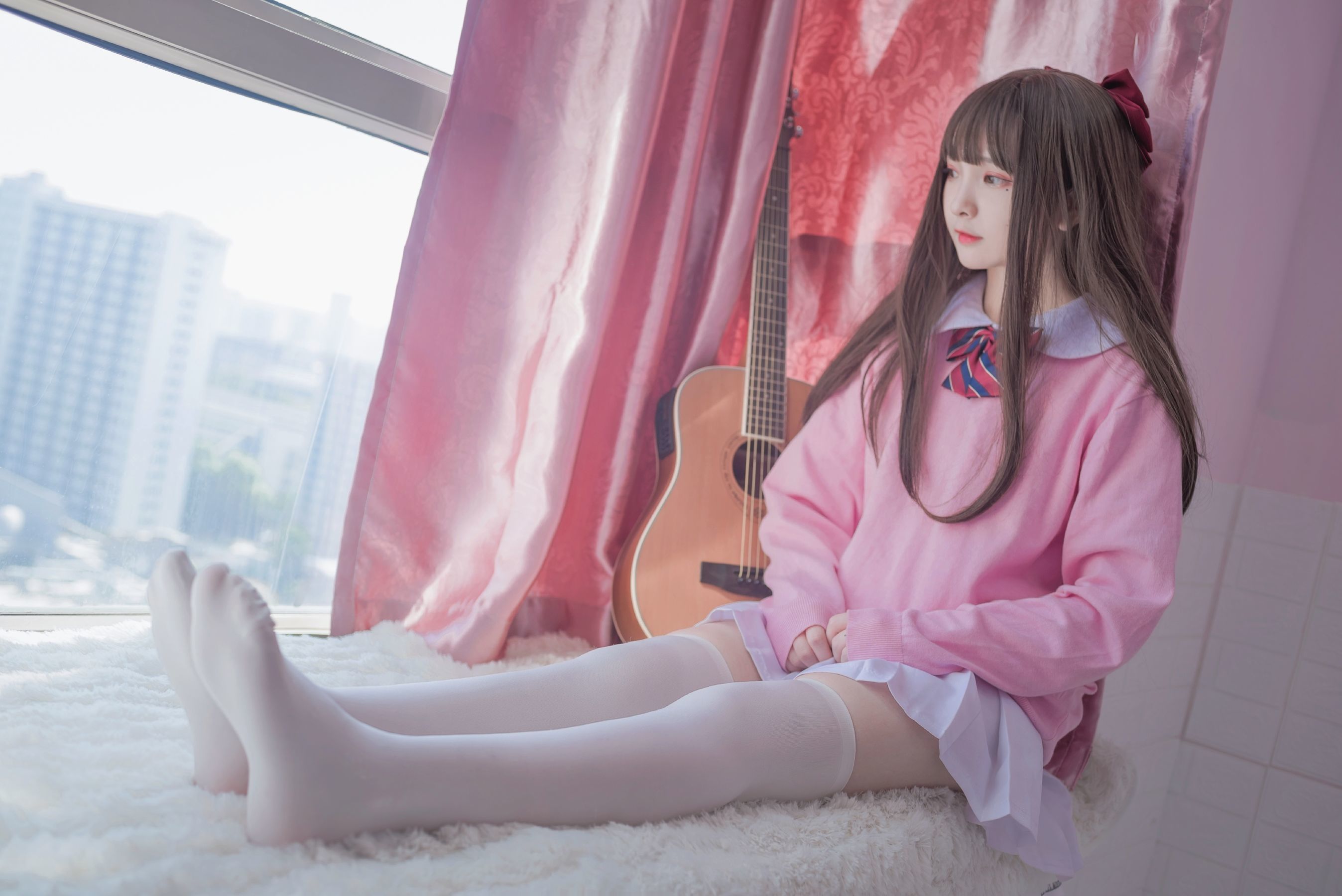  二次元美女古川kagura - 粉色JK 第11张