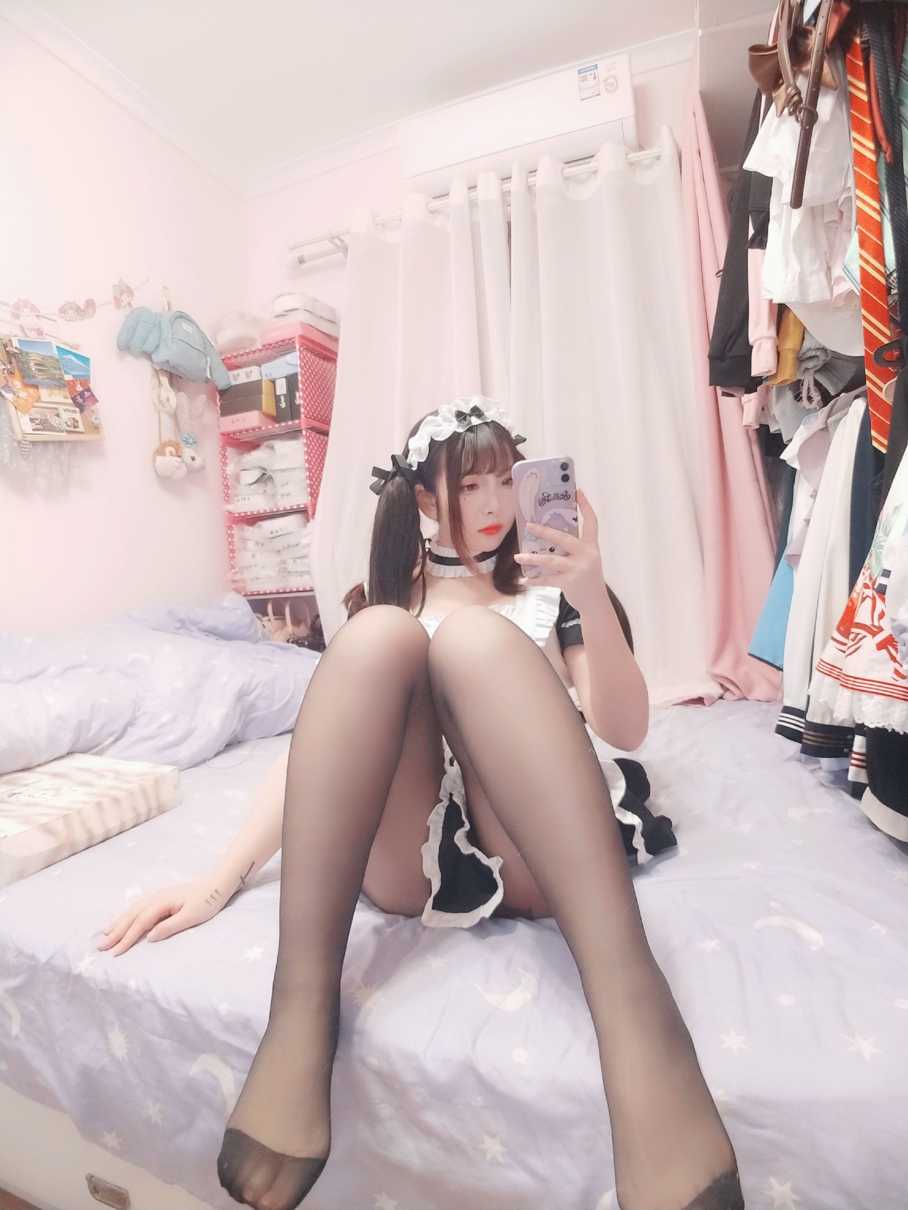  二次元美女古川kagura - 黑丝女仆 第31张