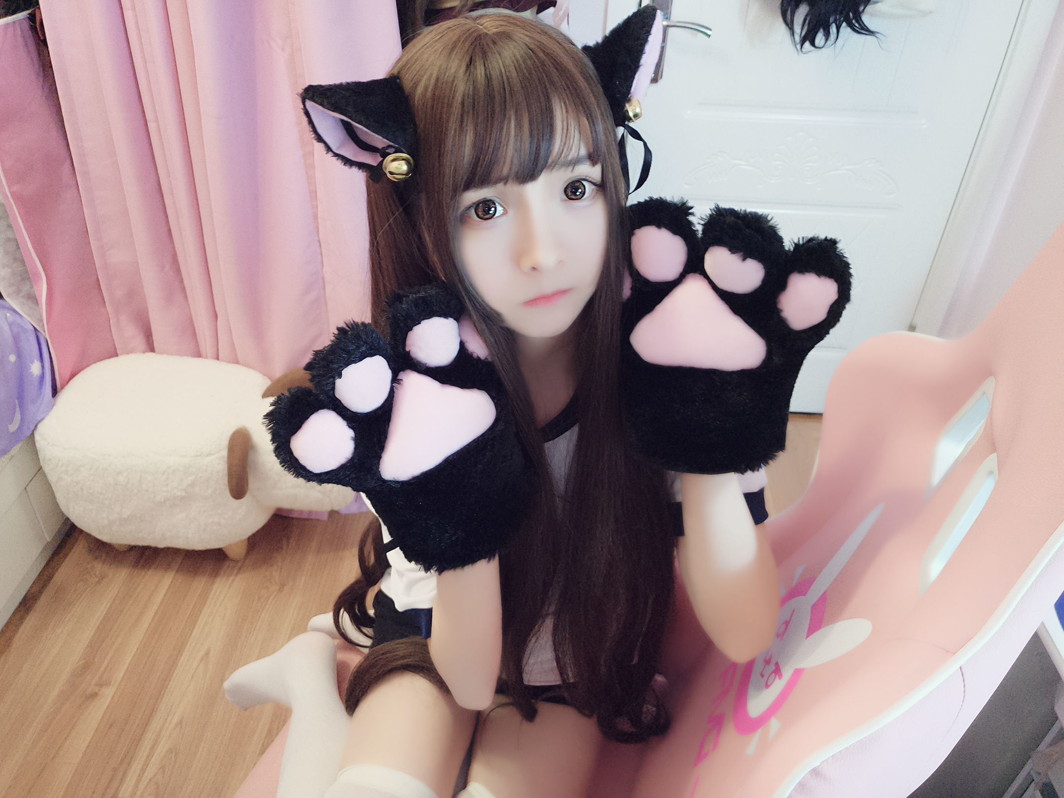  二次元美女古川kagura - 猫耳体操 第13张