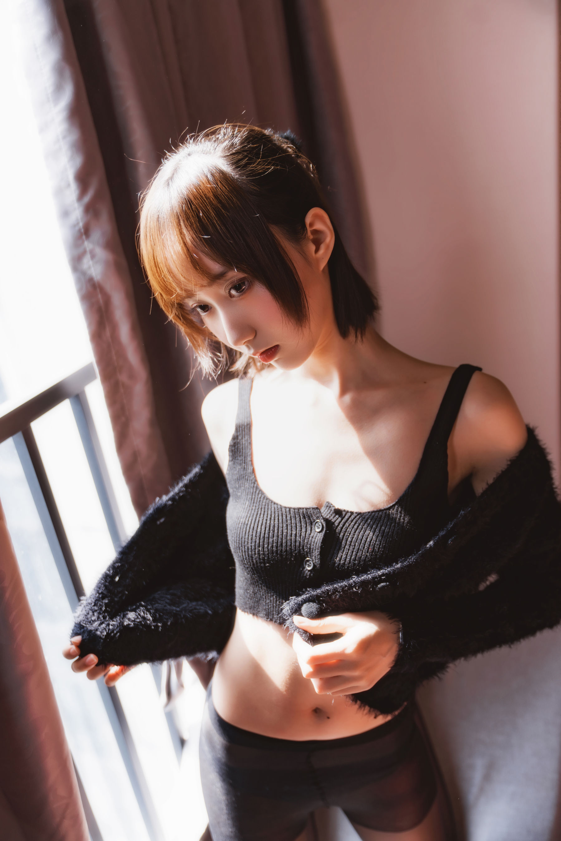  萌系小姐姐木绵绵OwO - 黑丝私房A 第3张