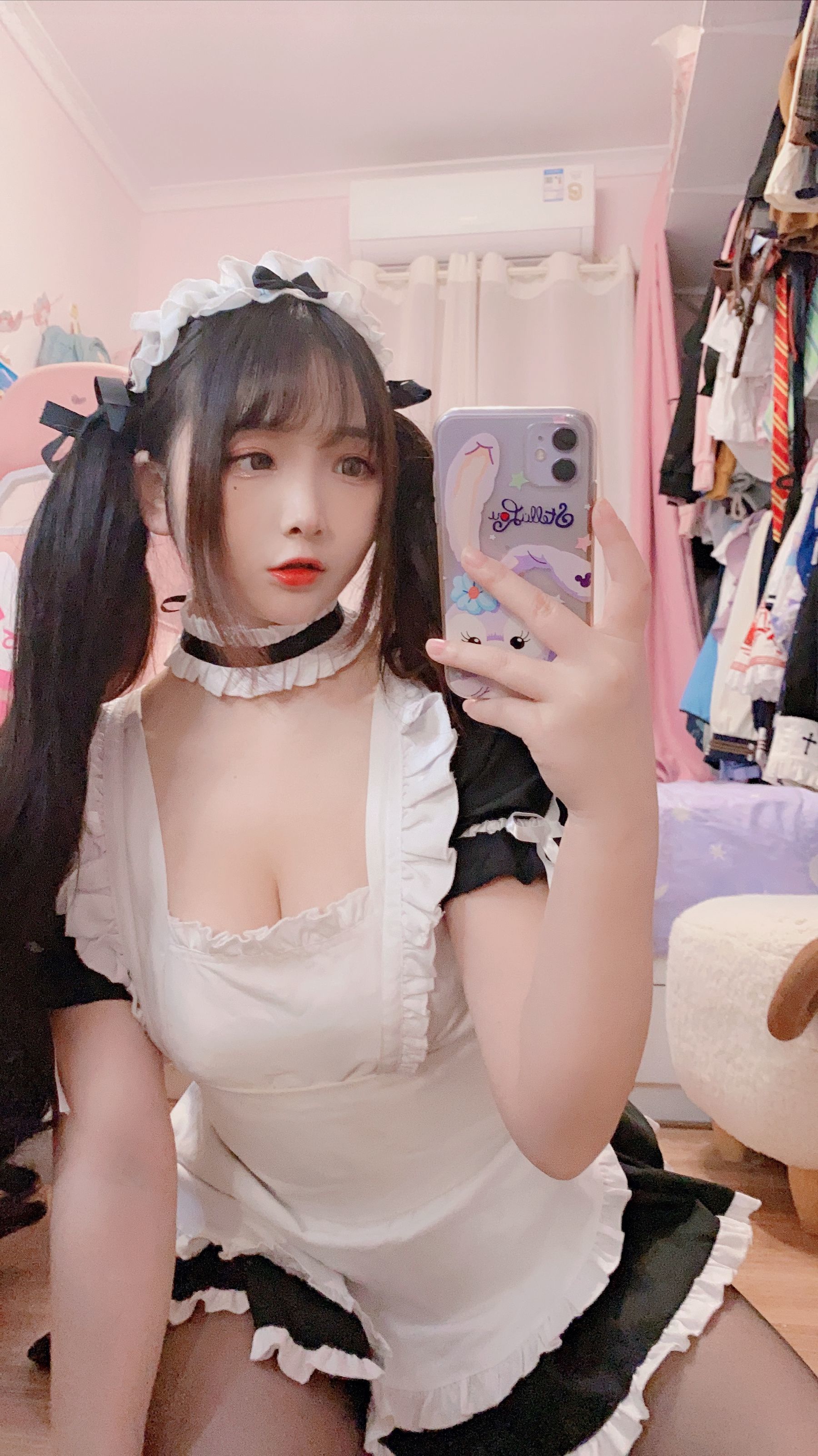  二次元美女古川kagura - 黑丝女仆 第47张