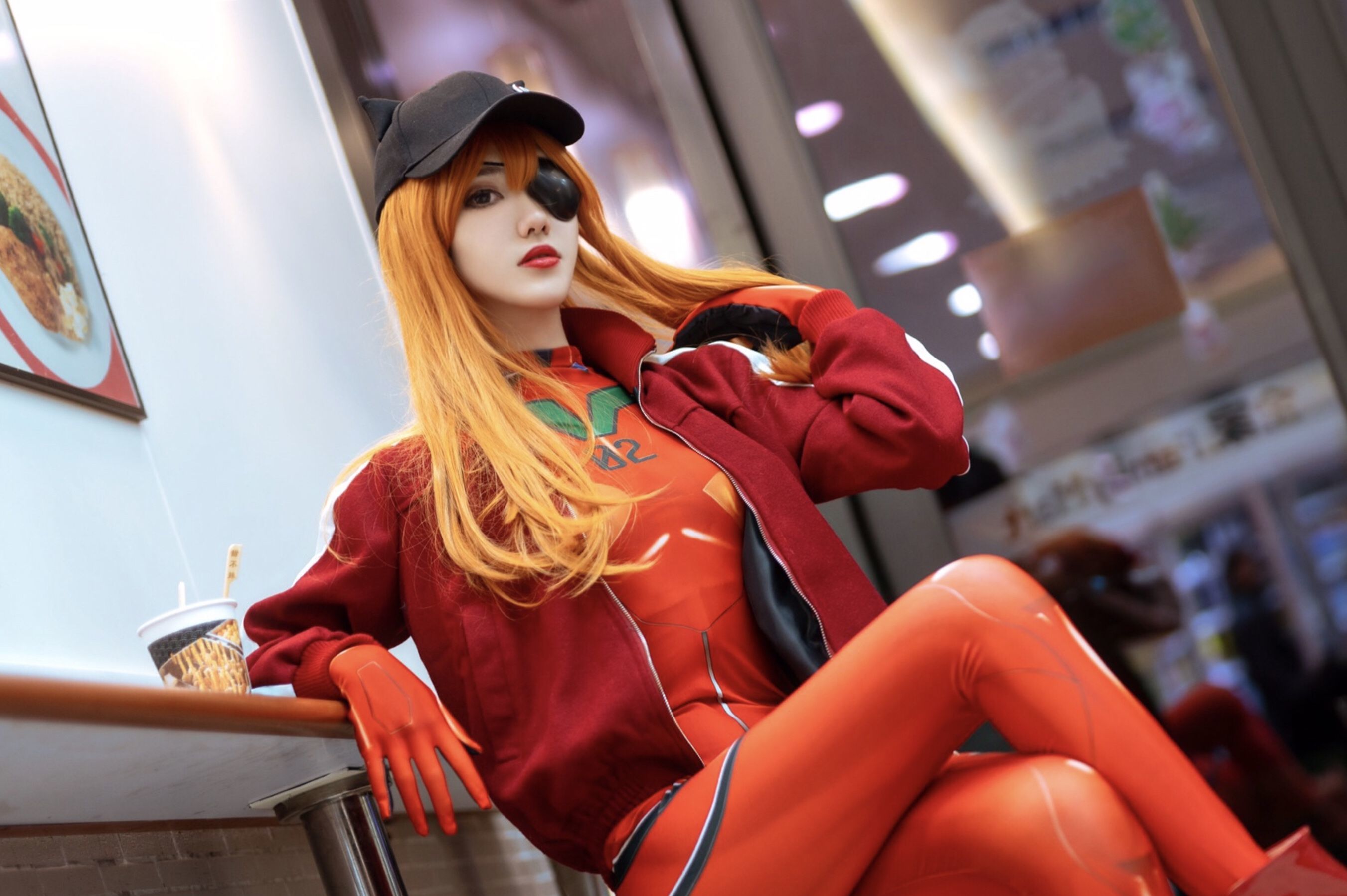  动漫博主南桃Momoko - 明日香战斗服 第13张