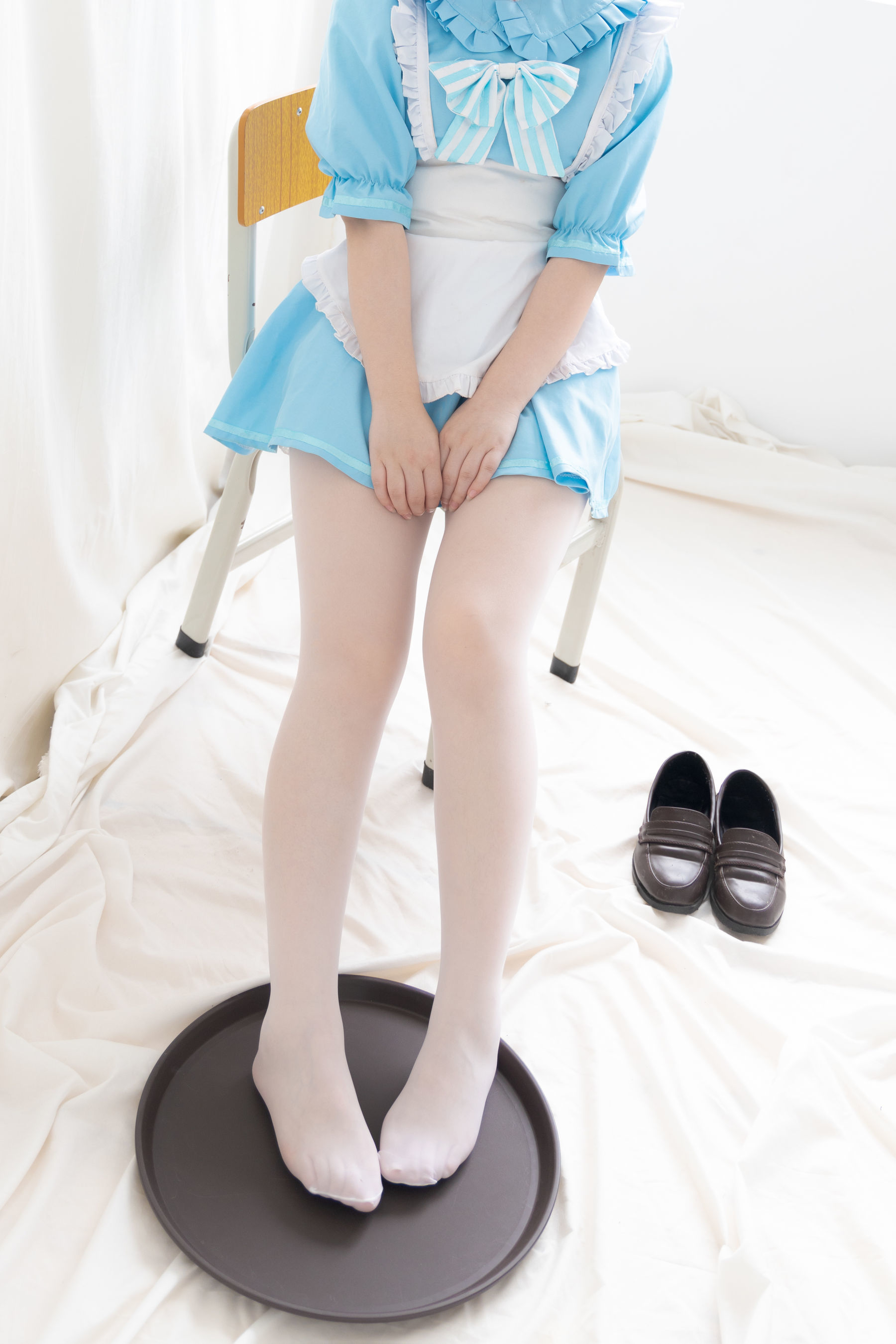  二次元美女古川kagura - 蓝色小猫女仆 第21张