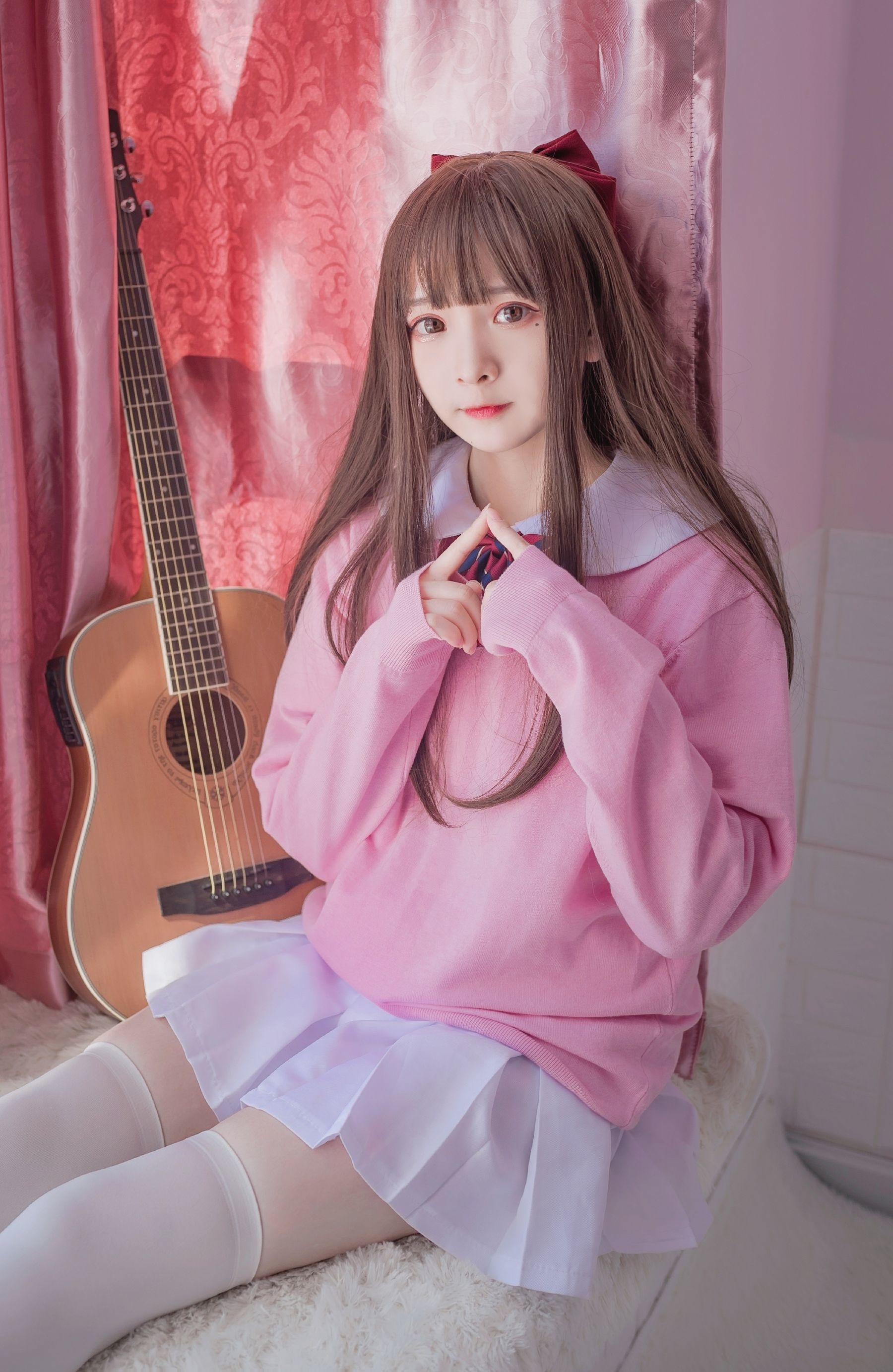  二次元美女古川kagura - 粉色JK 第17张