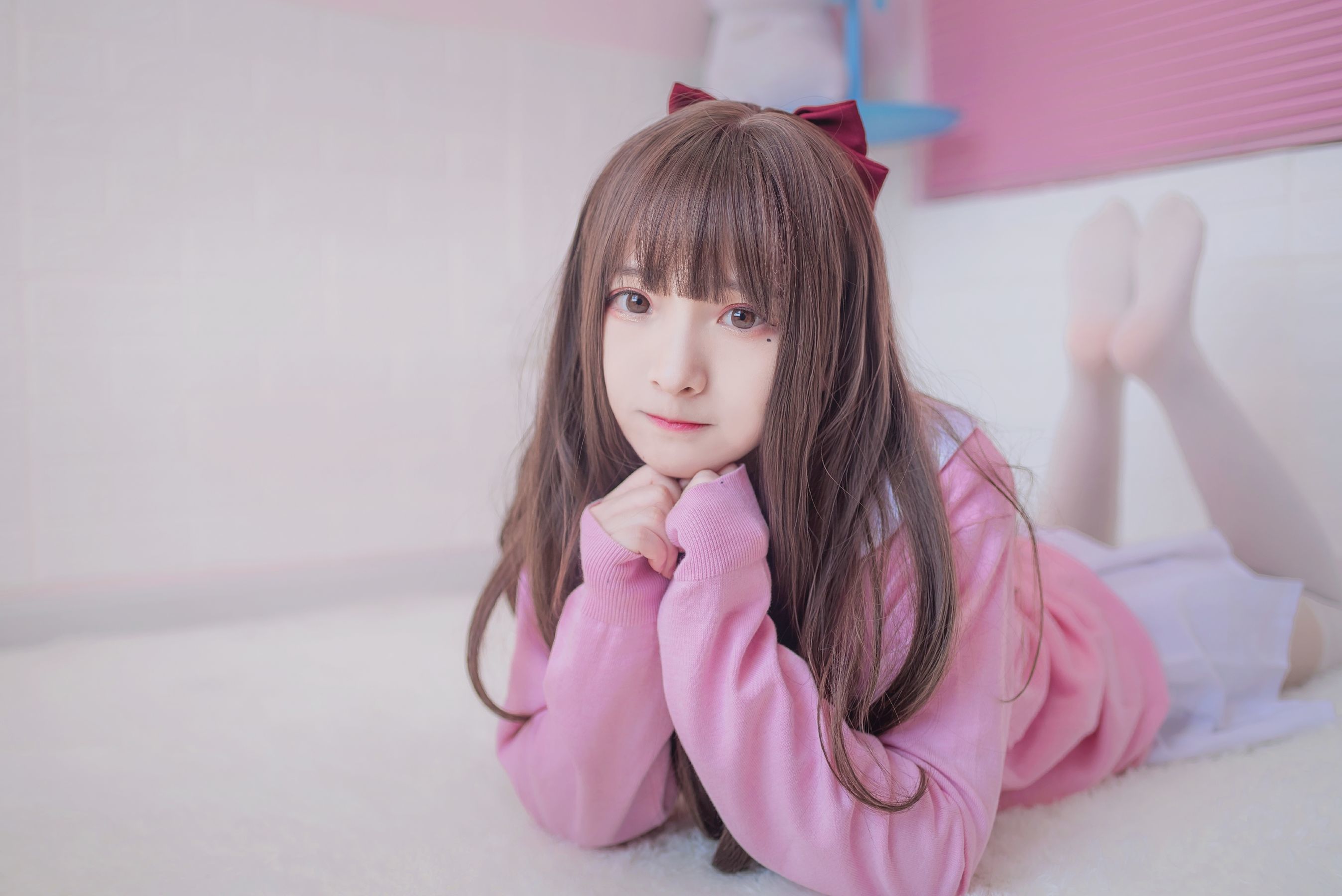  二次元美女古川kagura - 粉色JK 第20张