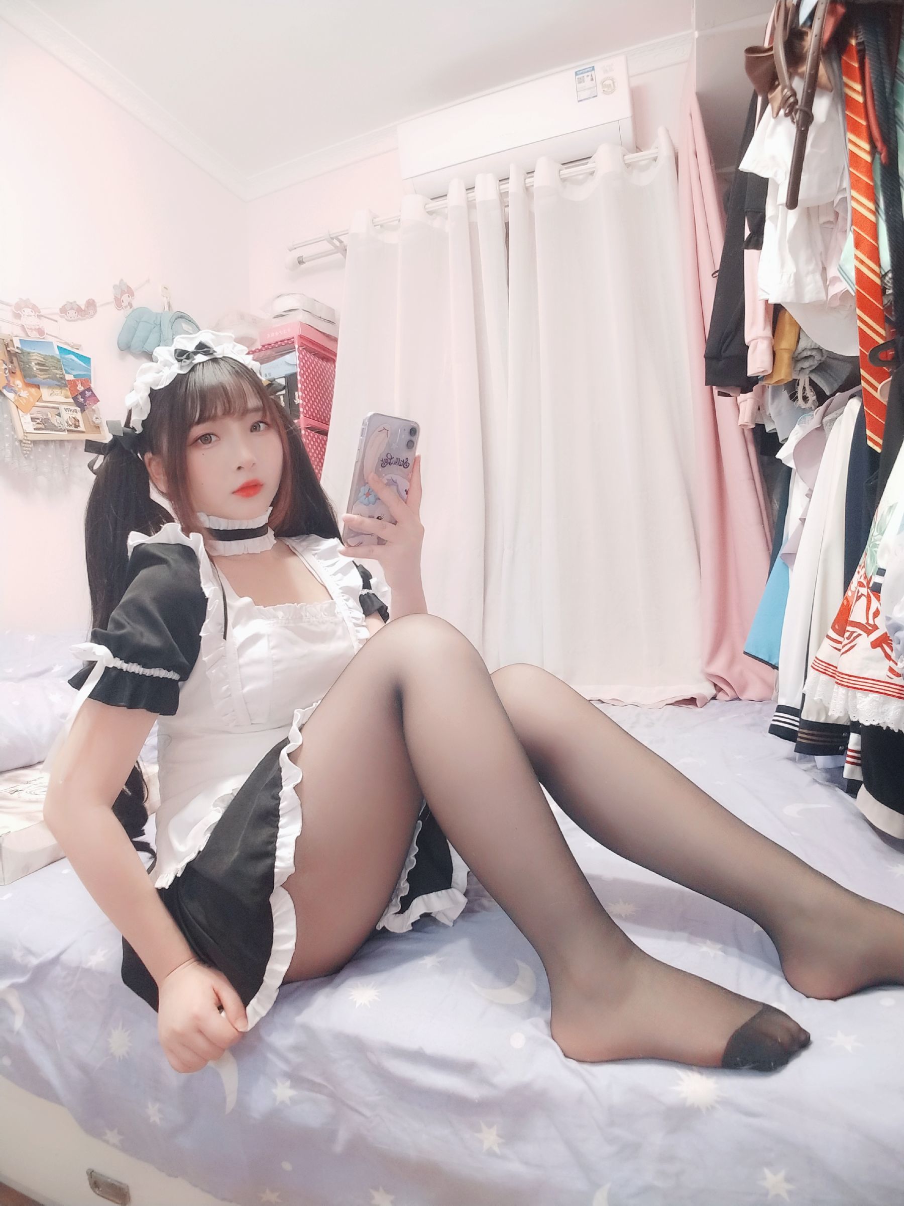  二次元美女古川kagura - 黑丝女仆 第43张