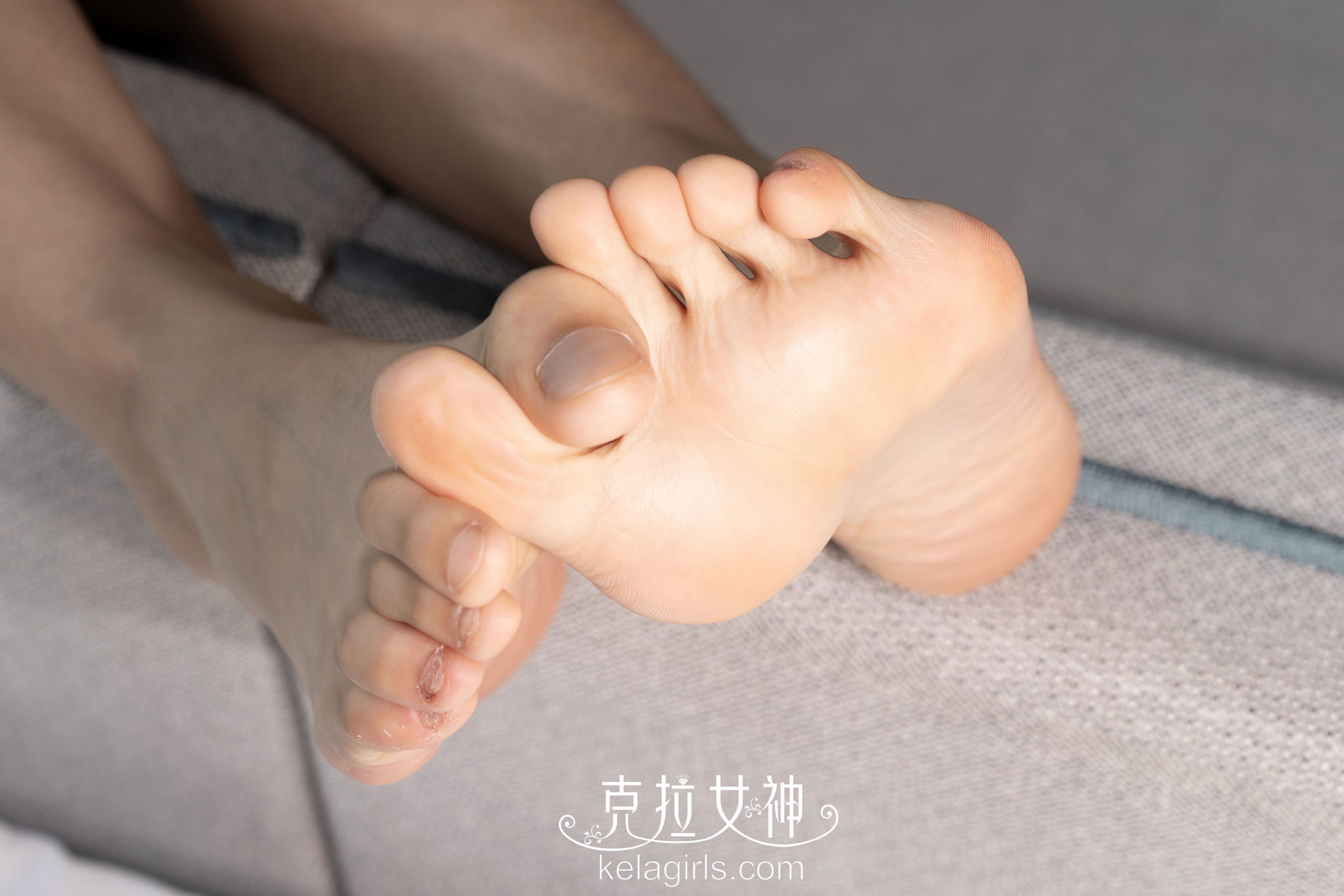 [克拉女神Kelagirls]  苏展 名媛赤足 第7张