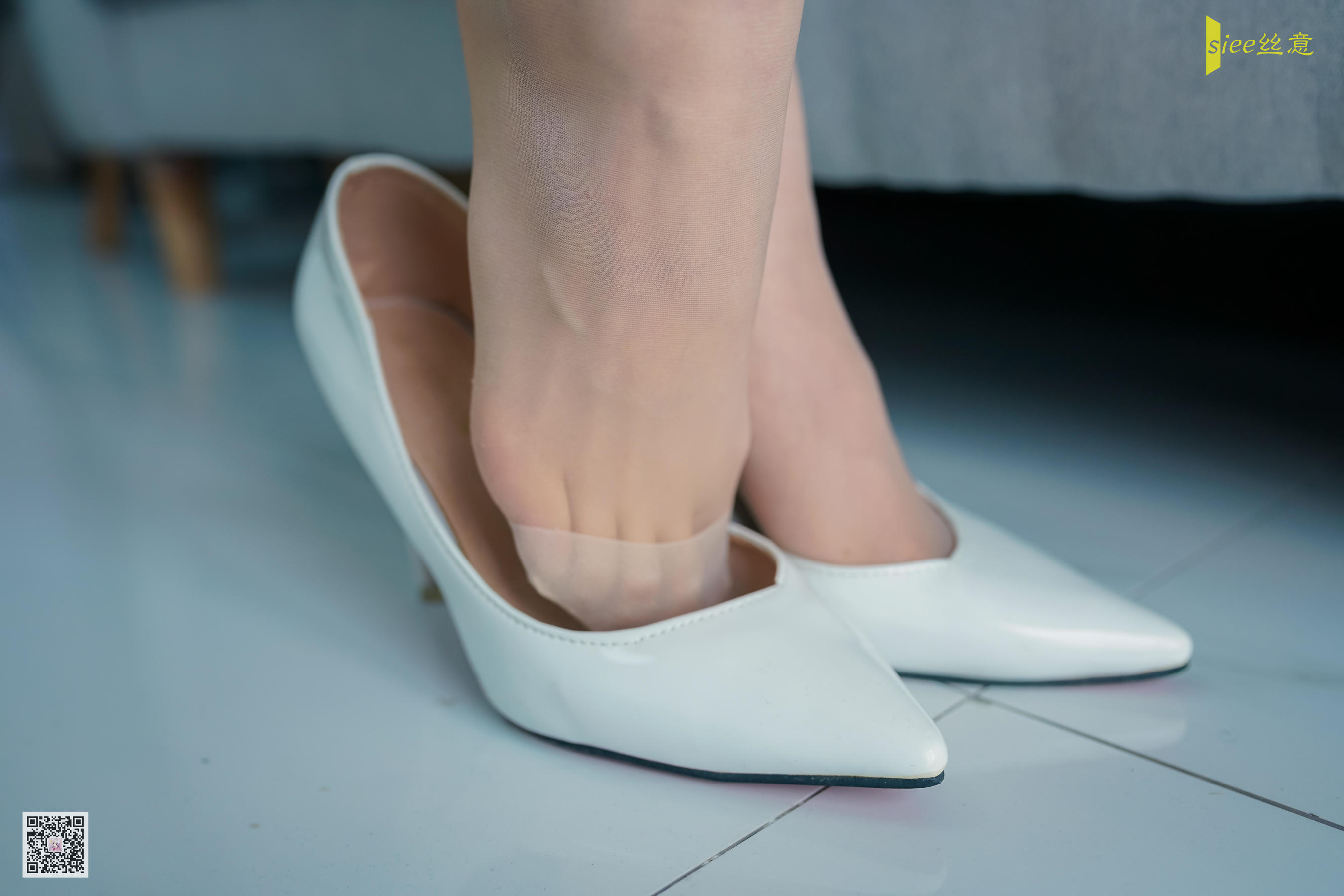 [丝意SIEE] No.454 维维 白色高跟鞋  第42张