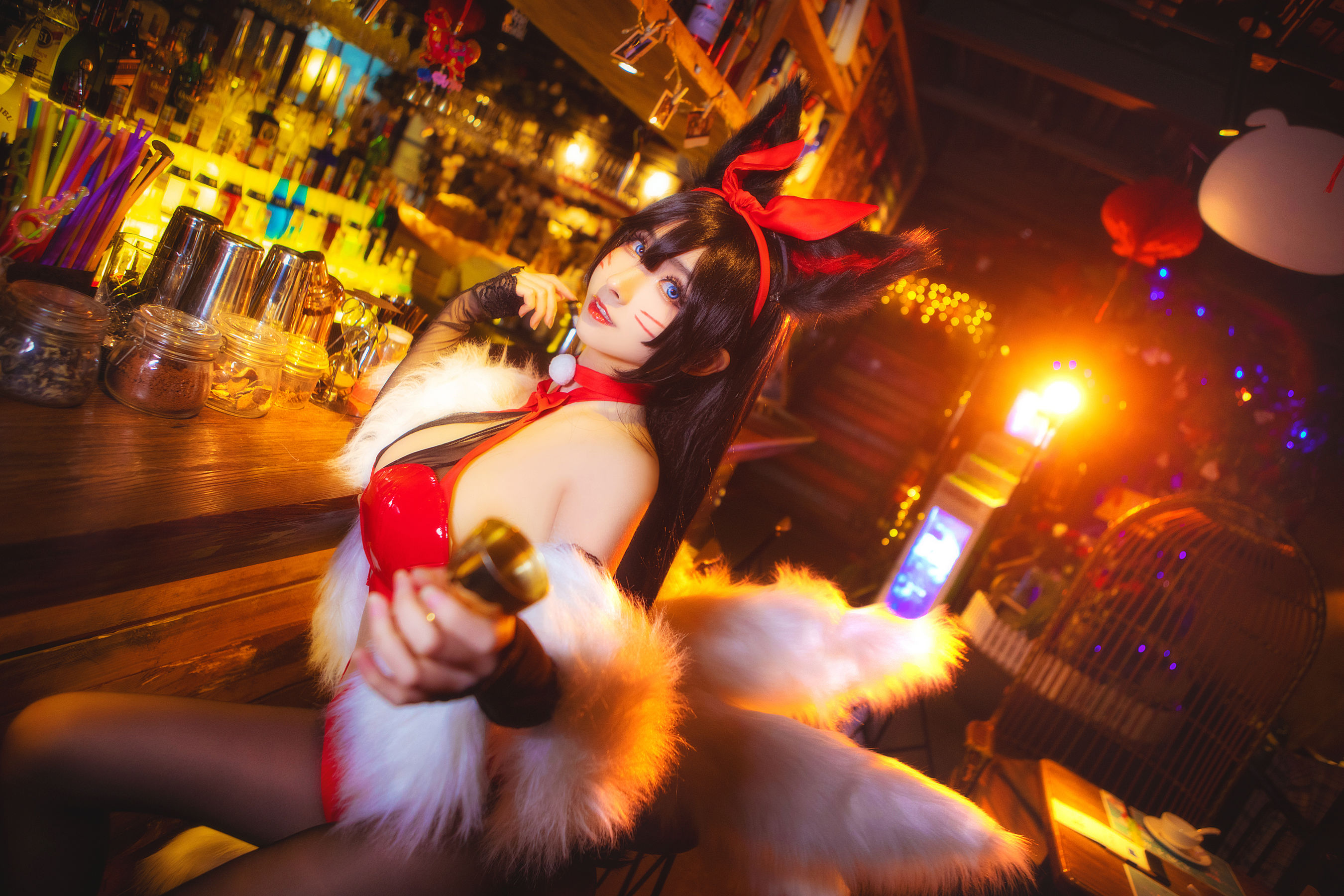 COS福利rioko凉凉子 兔女郎阿狸  第11张