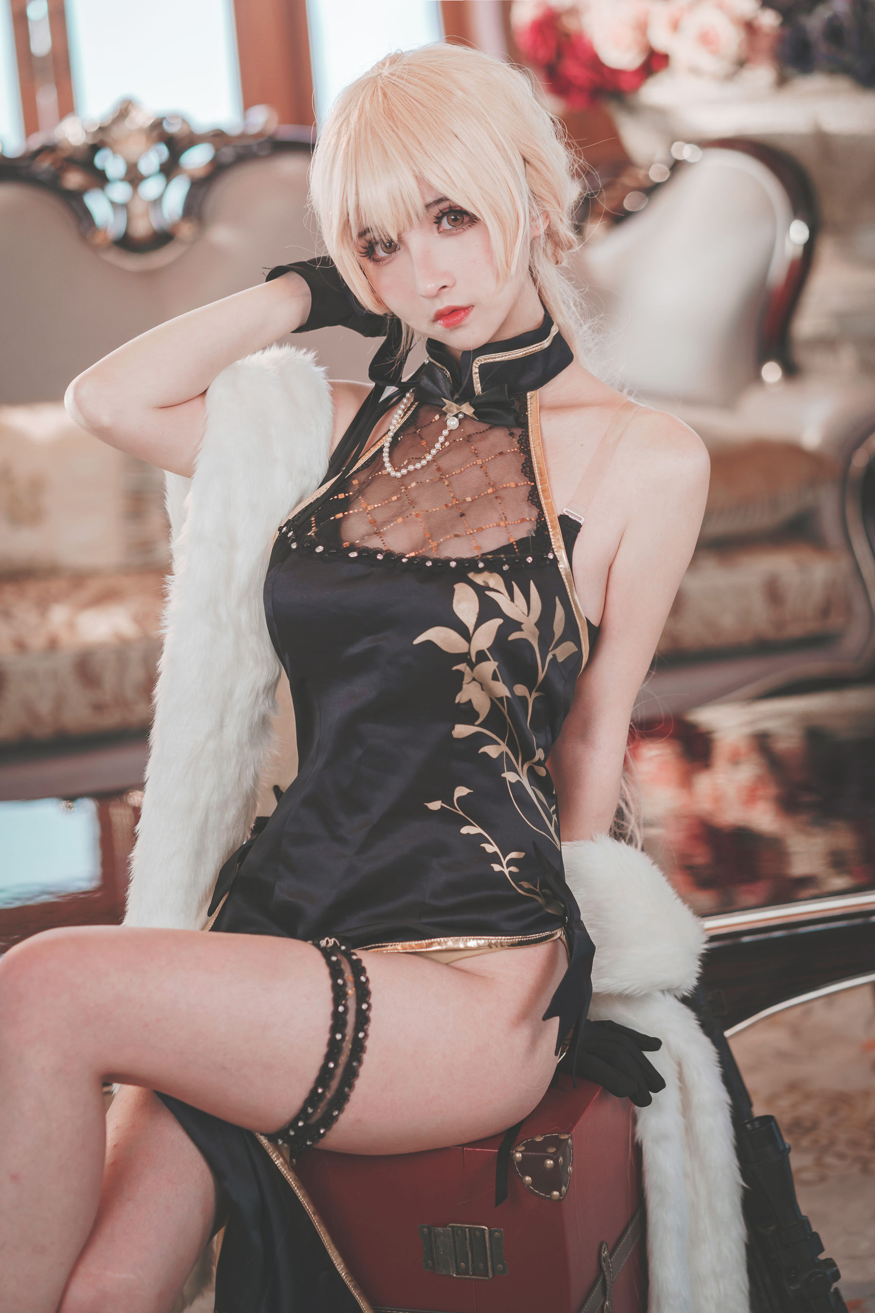 COS福利rioko凉凉子 少女前线OTs-14  第11张