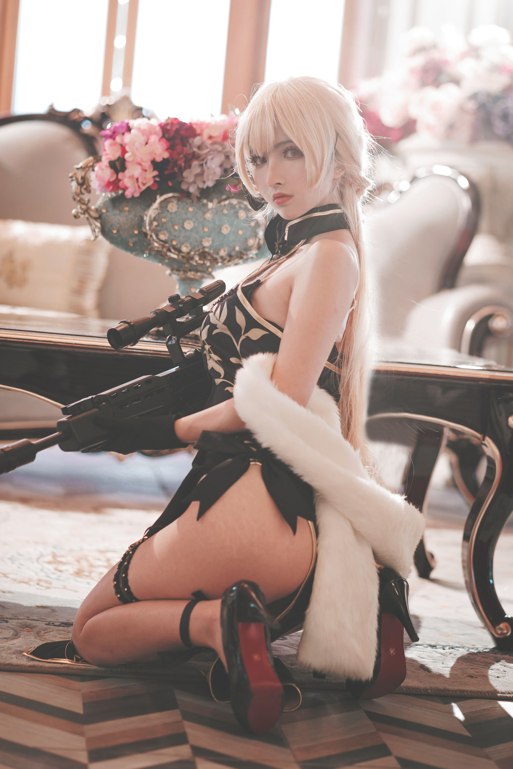 COS福利rioko凉凉子 少女前线OTs-14  第23张