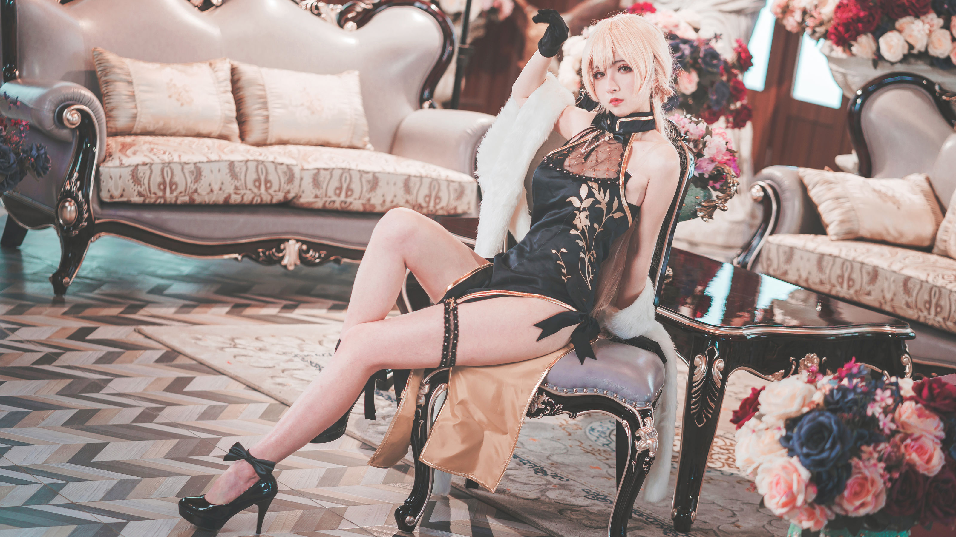 COS福利rioko凉凉子 少女前线OTs-14  第22张