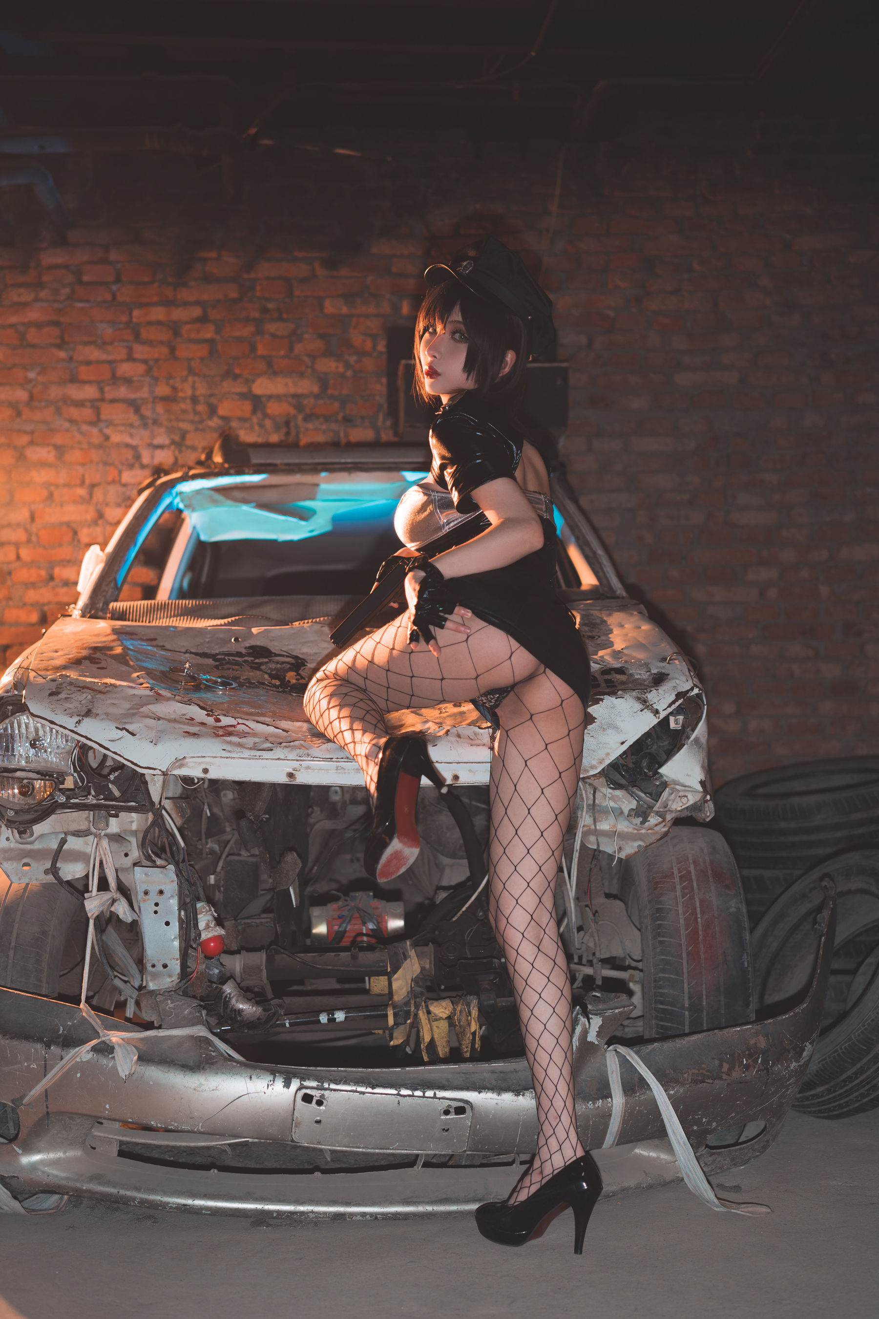 COS福利rioko凉凉子 实习警察  第12张