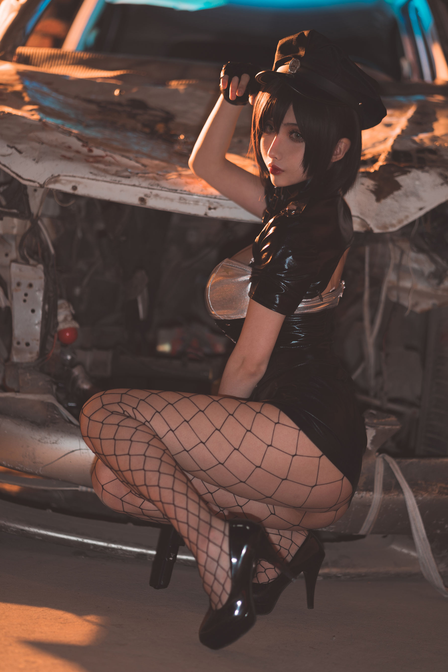 COS福利rioko凉凉子 实习警察  第20张