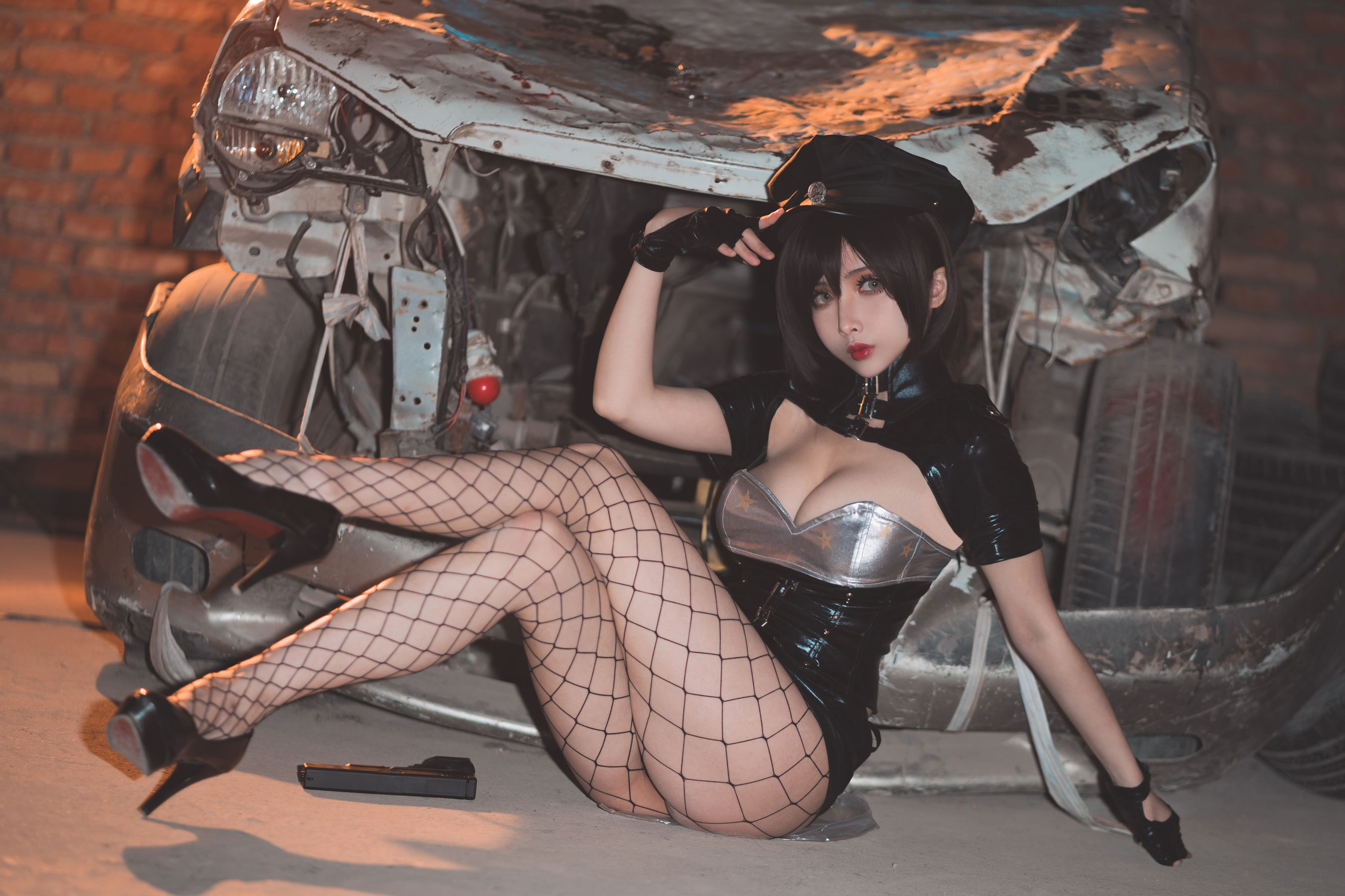 COS福利rioko凉凉子 实习警察  第22张