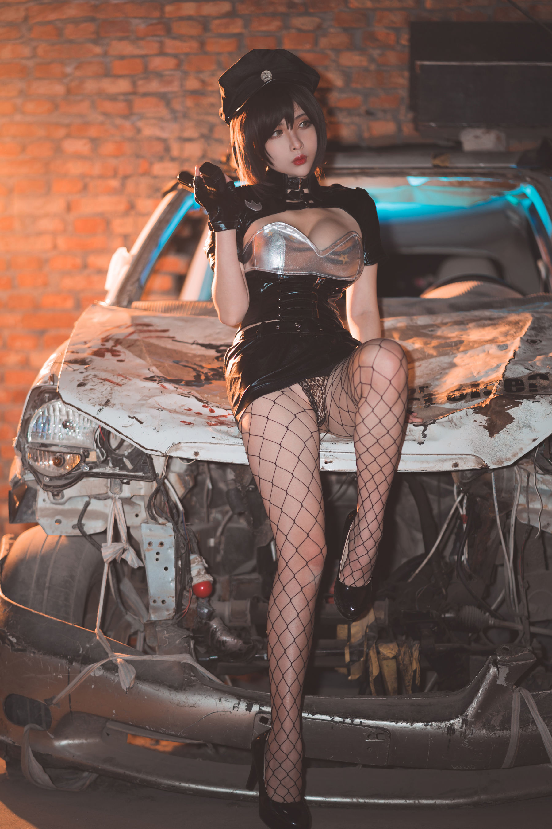 COS福利rioko凉凉子 实习警察  第21张