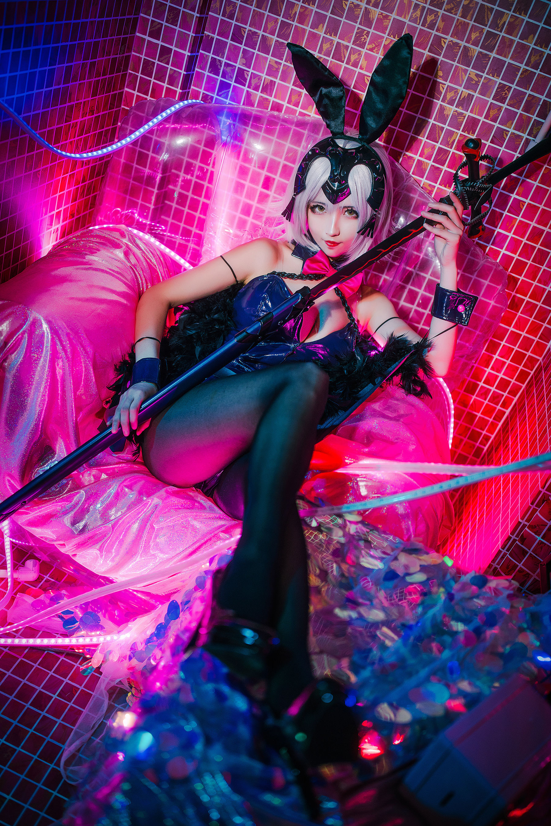 COS福利rioko凉凉子 兔女郎  第3张