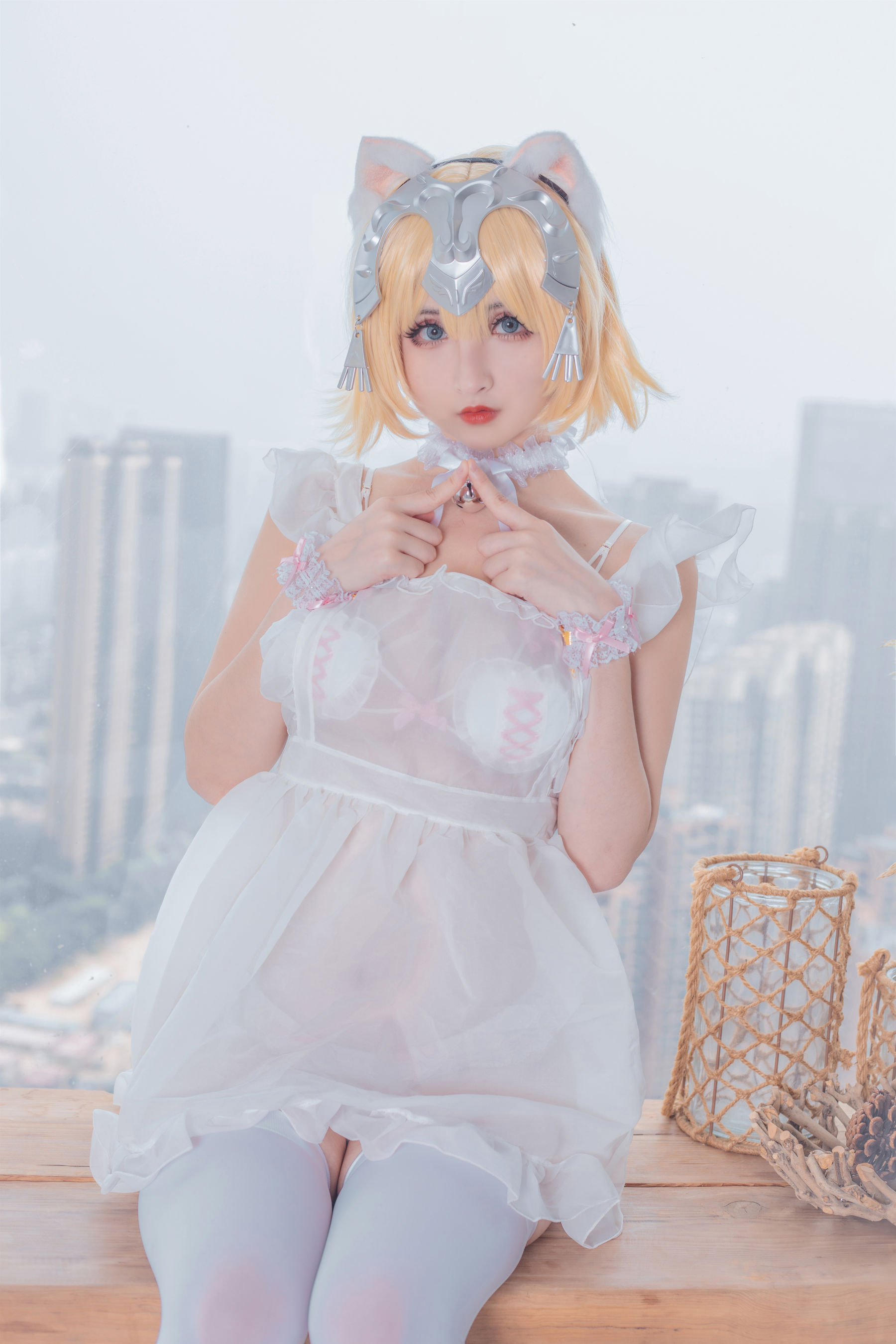 COS福利rioko凉凉子 七夕 月球女友  第42张